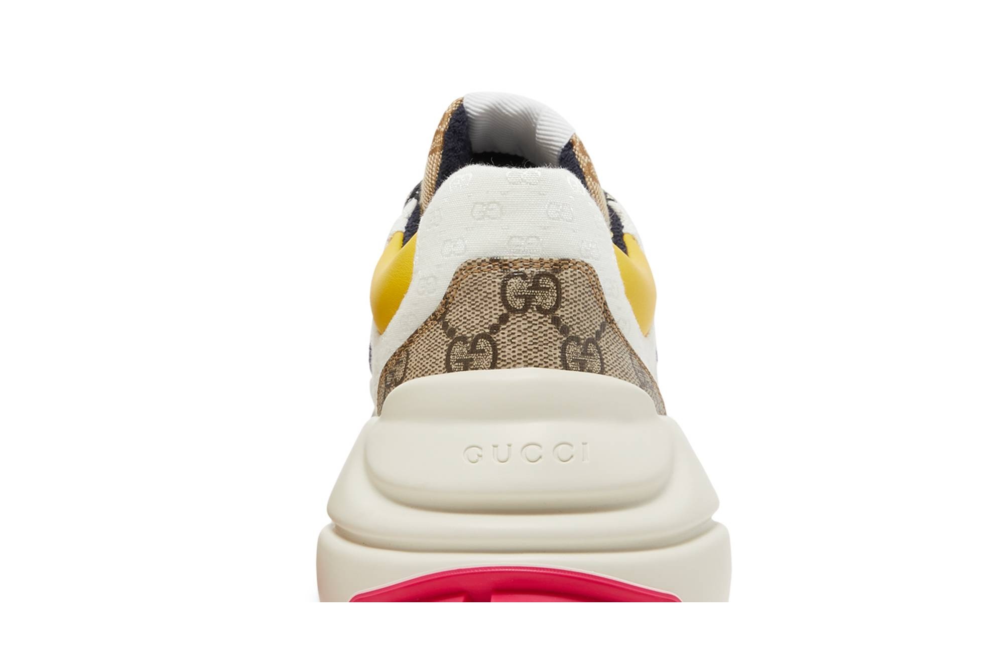 Gucci GG Rhyton 'Beige White Yellow' - 7