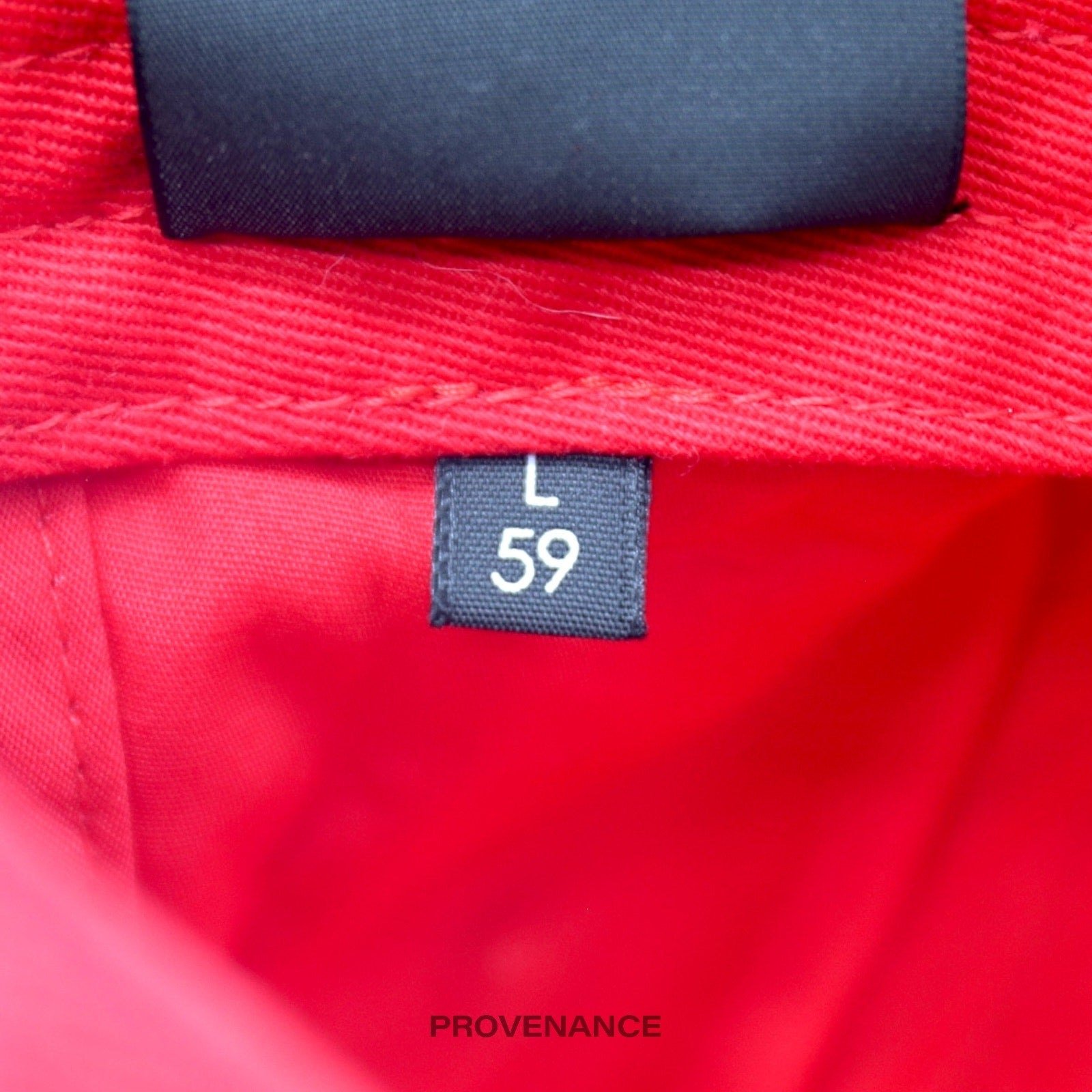 Balenciaga BB Logo Mode Embroidered Cap Hat - Red - 11