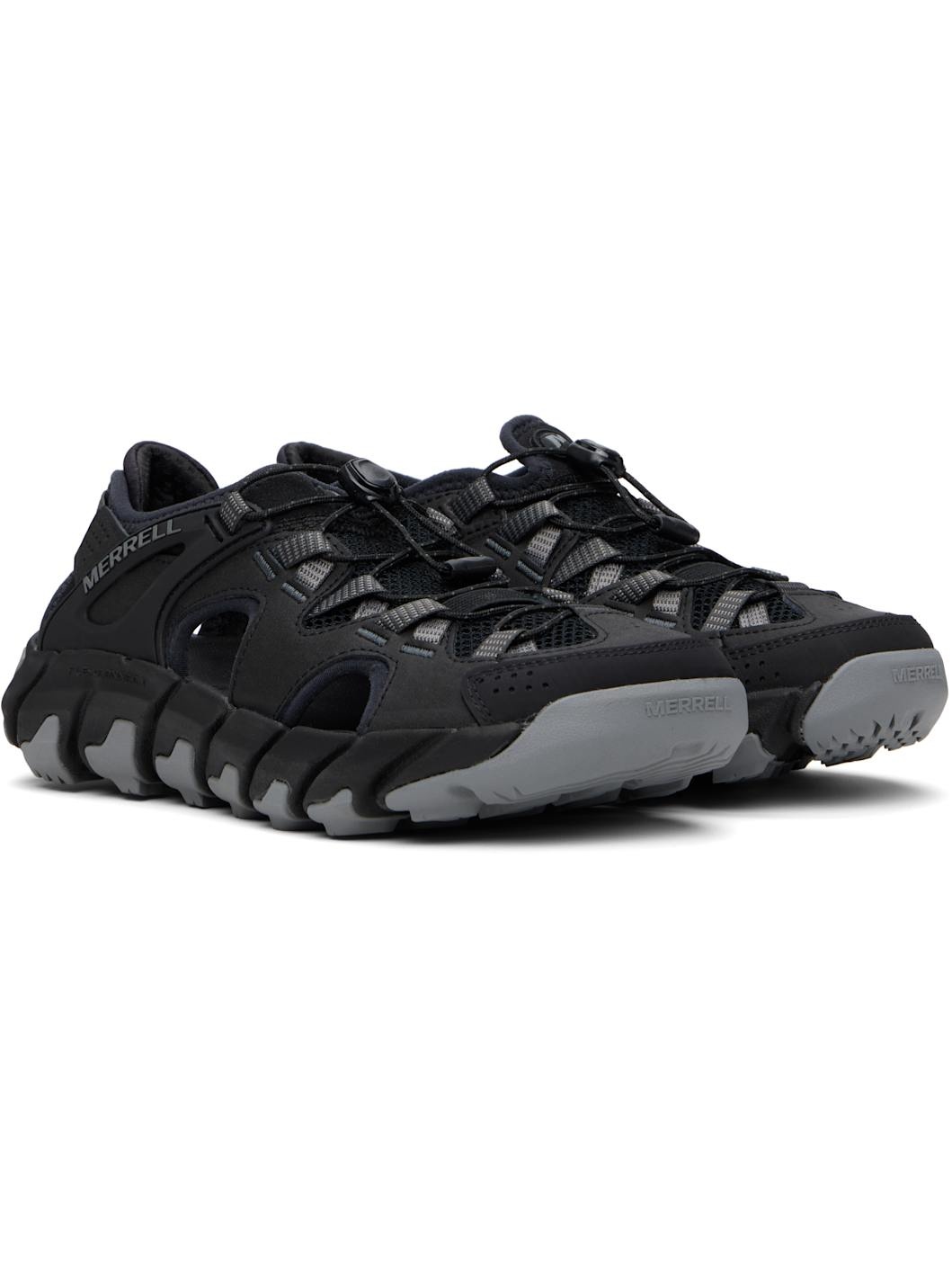 Black Maipo Explorer Sieve Sandals - 4