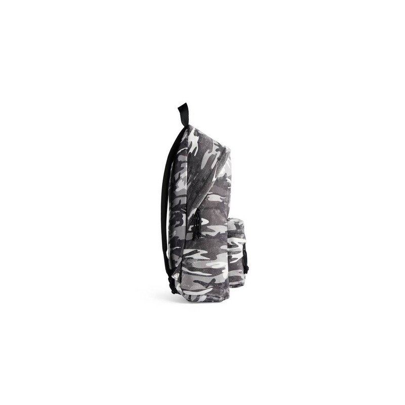 Men's Explorer Backpack Camo Print in Grey 5