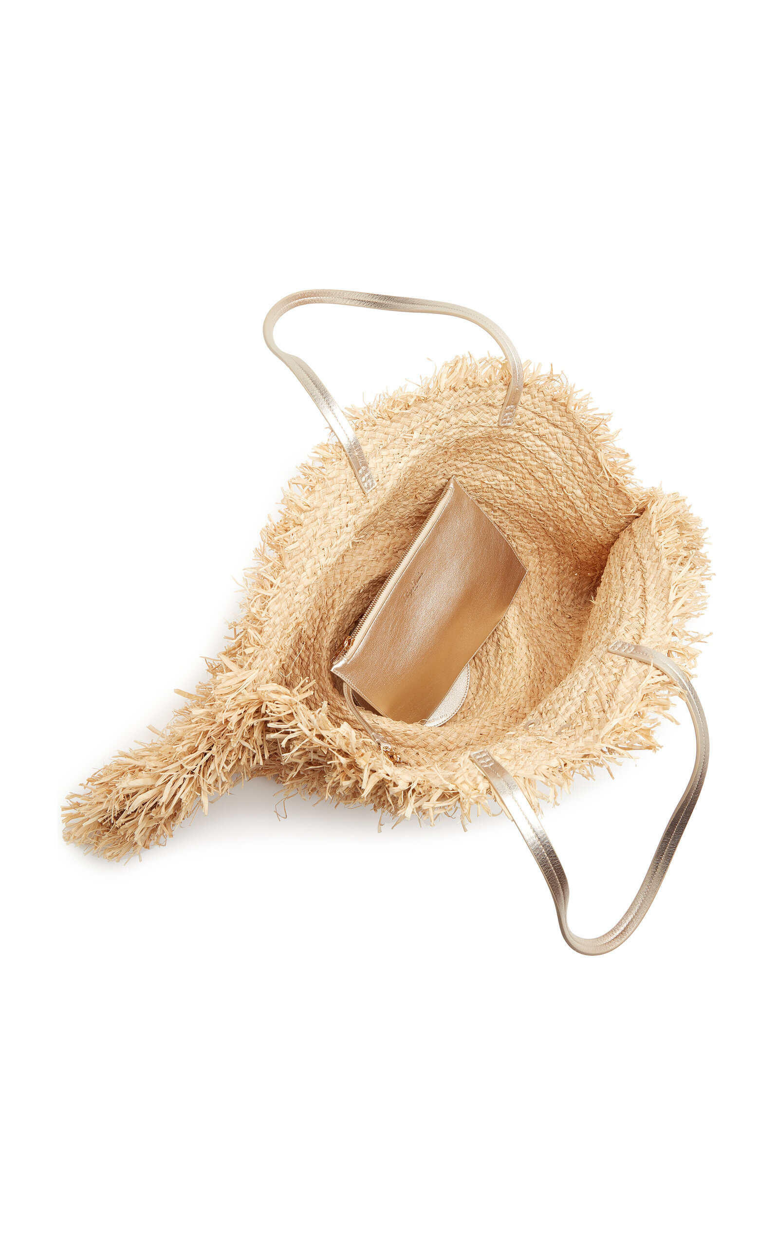 Tres Vivier Panier Raffia Large Tote Bag neutral - 7