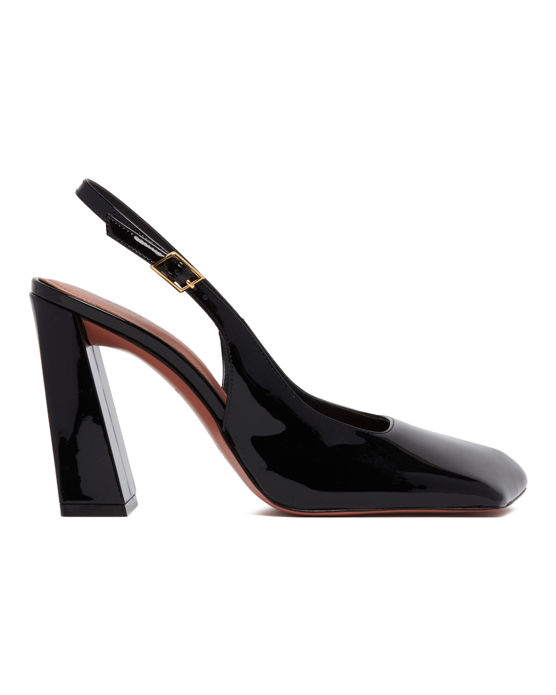 Black Charlotte Sling Pumps - 2
