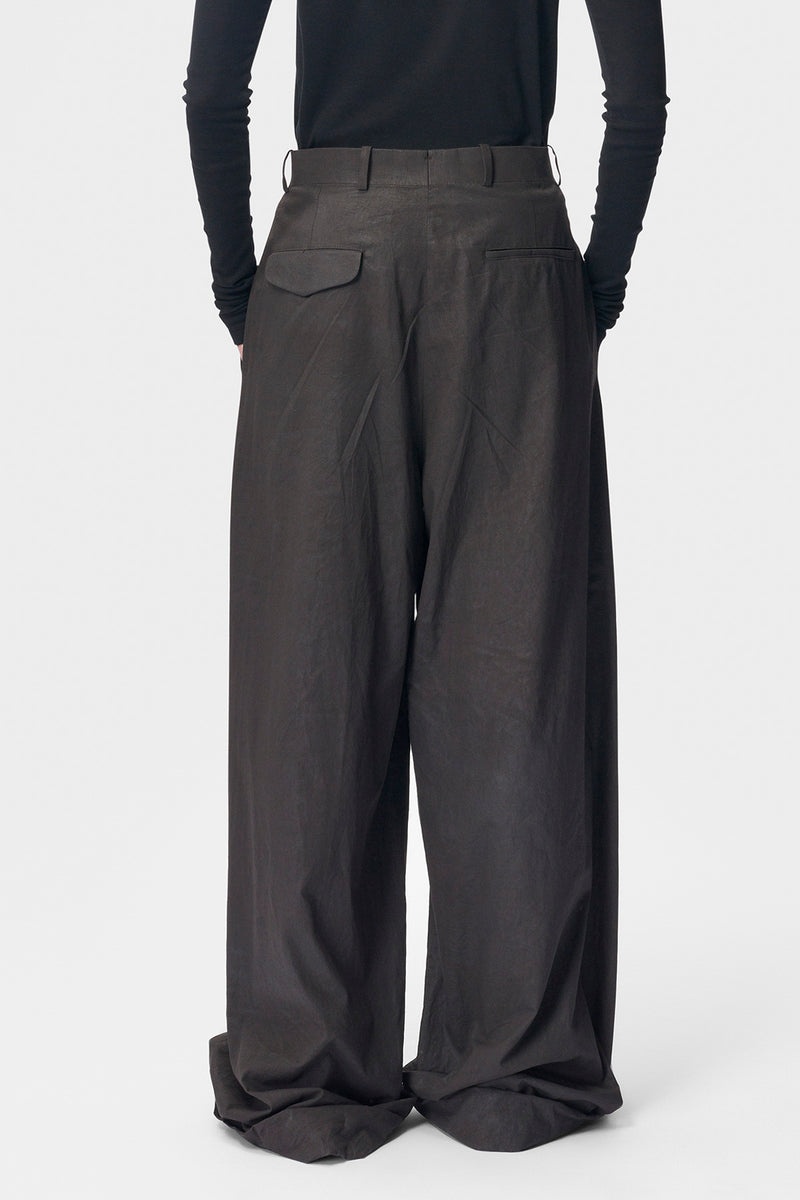 Achille Wide Leg Trousers - 3