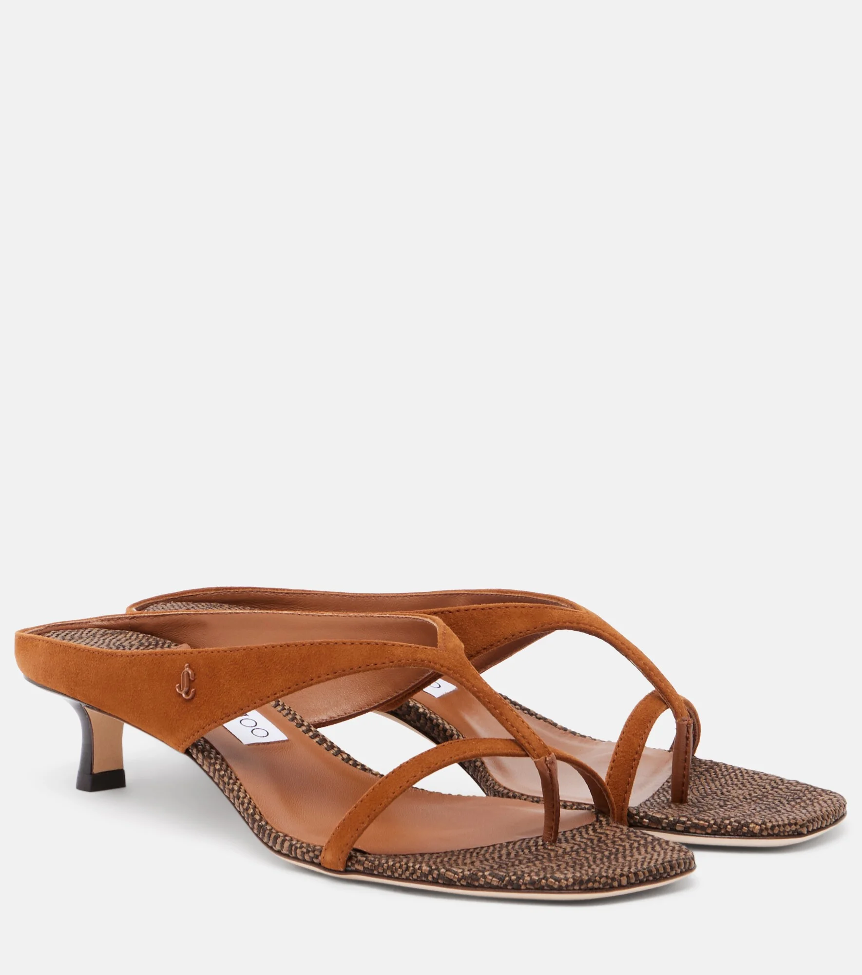 Emeri suede thong sandals - 1