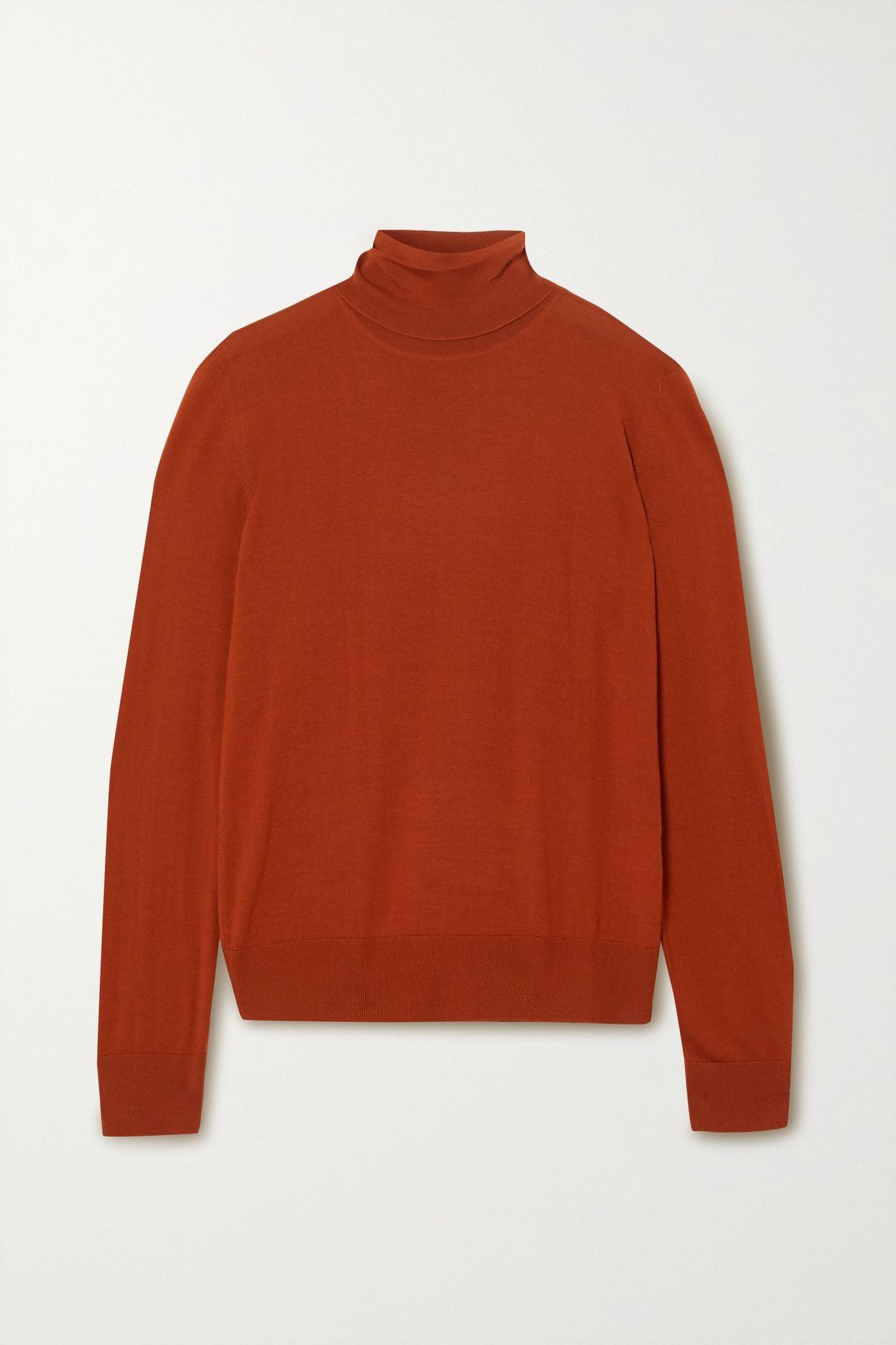 Wool turtleneck sweater - 1