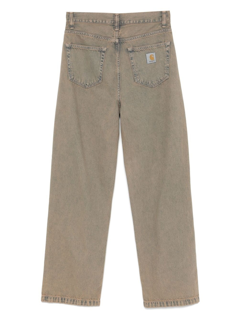 Carhartt logo-patch jeans outlook