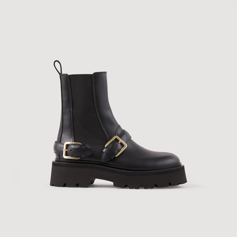 Sandro LEATHER ANKLE BOOTS outlook