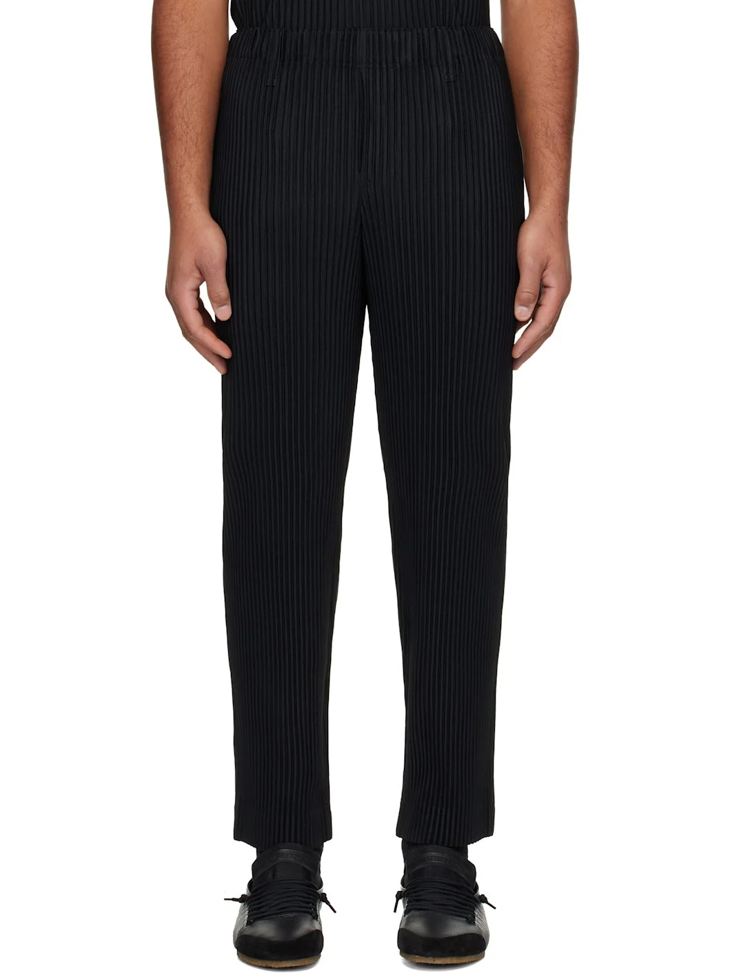 Black Basics Trousers - 1