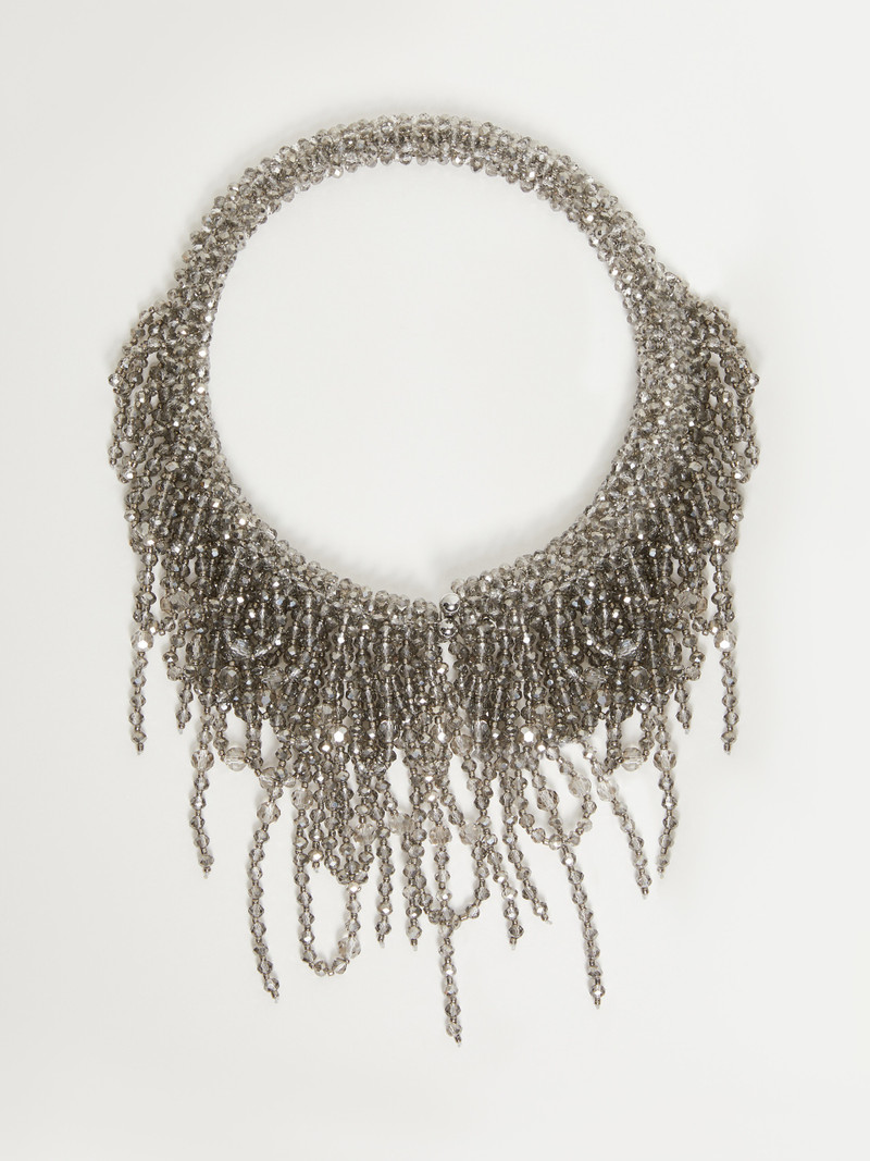 ULIVO Necklace adorned with cascading beads 1