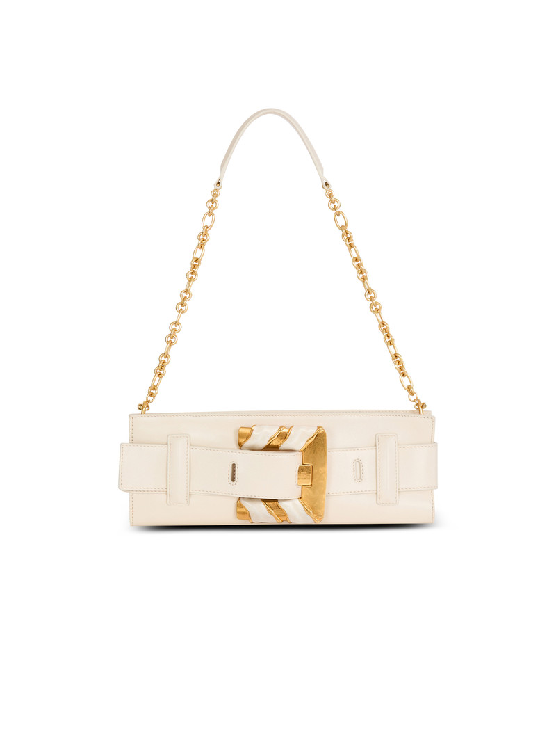 Anthem lambskin and enamel clutch 1