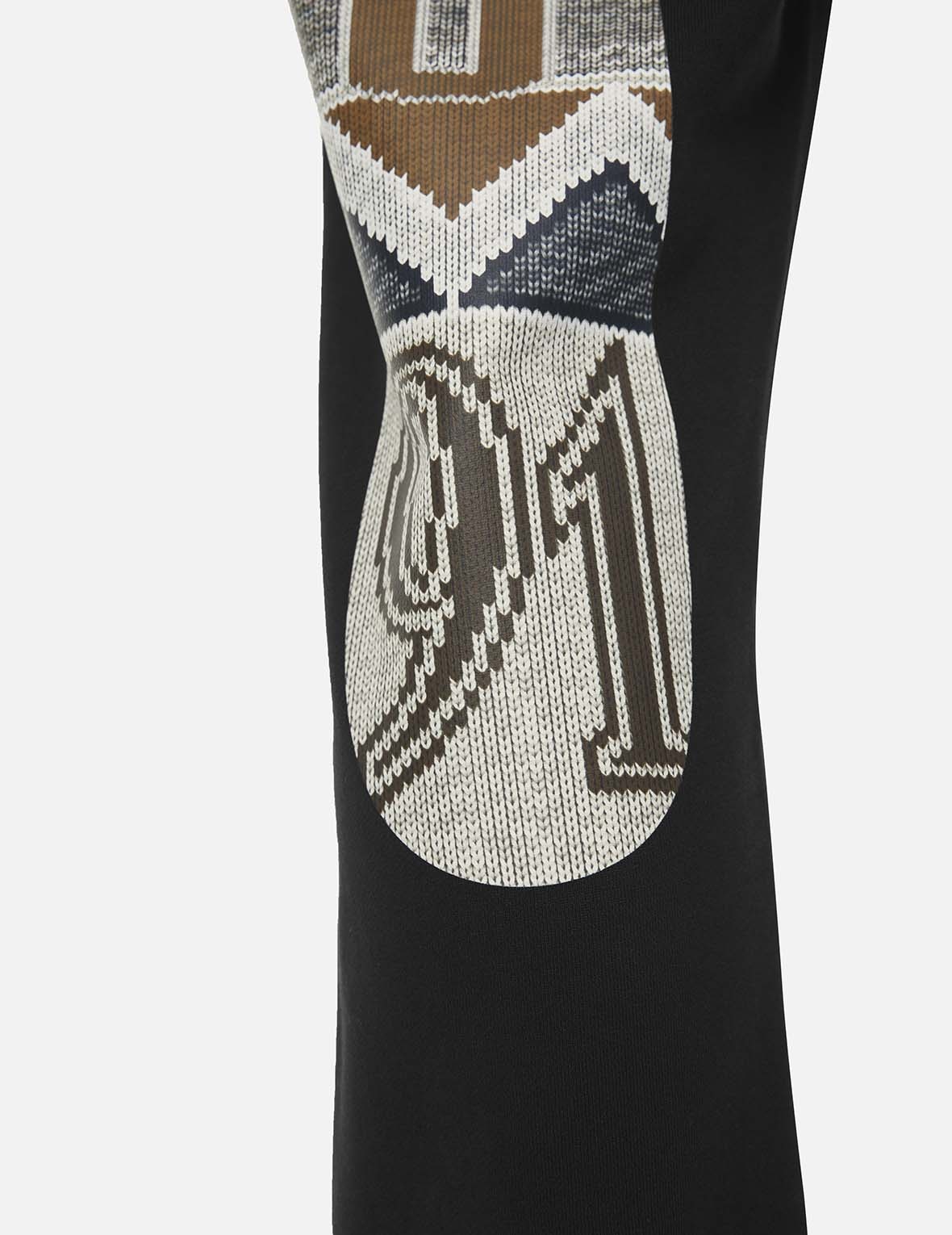 Ethnic Style Daicock Print Regular Fit Sweatpants - 7