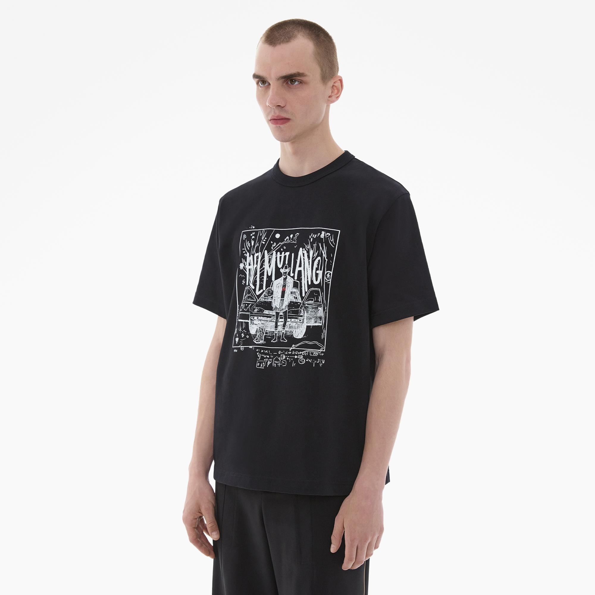 SCRIBBLED COWBOY LOGO TEE - 5