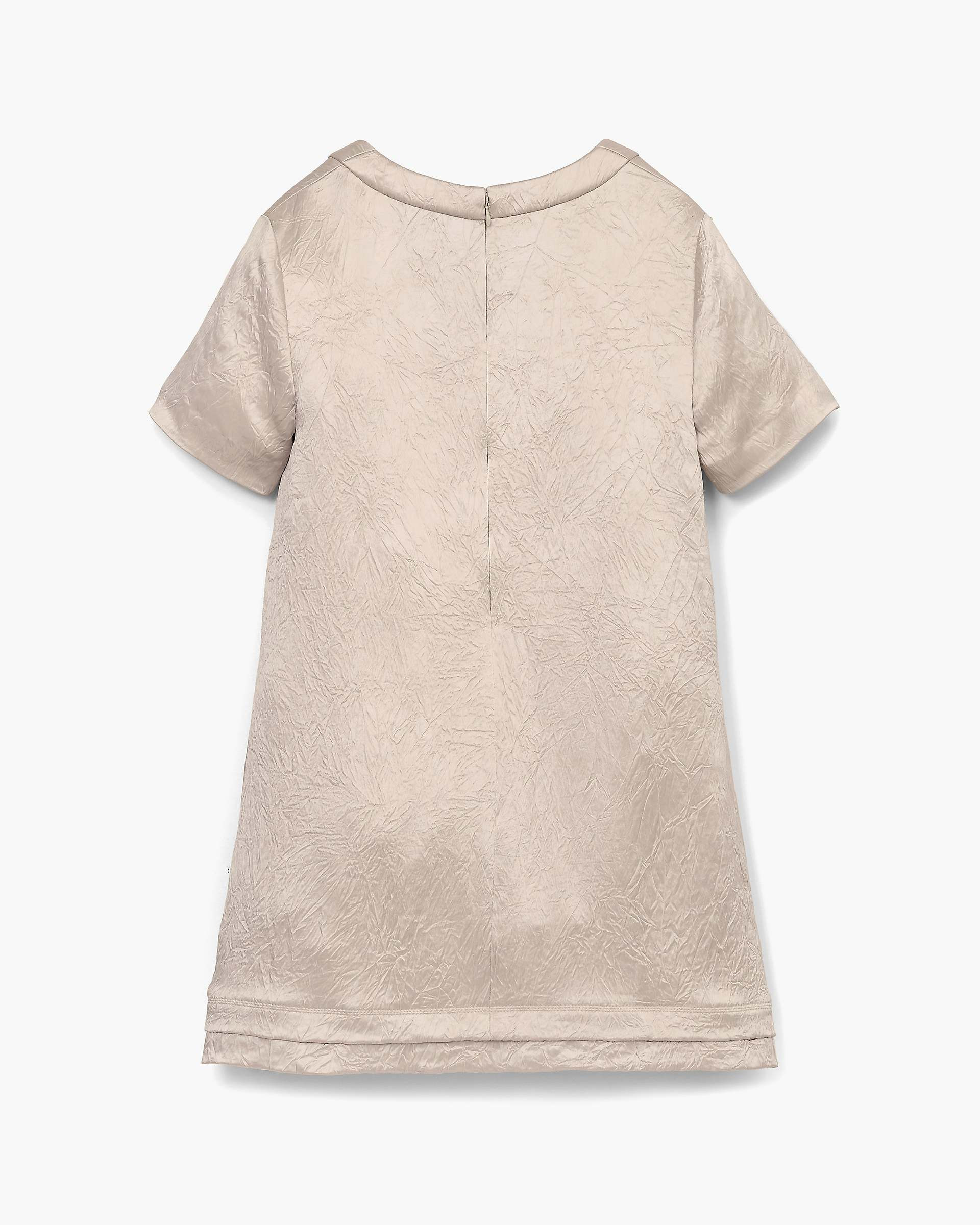 CRUSHED SATIN DRESS - 5