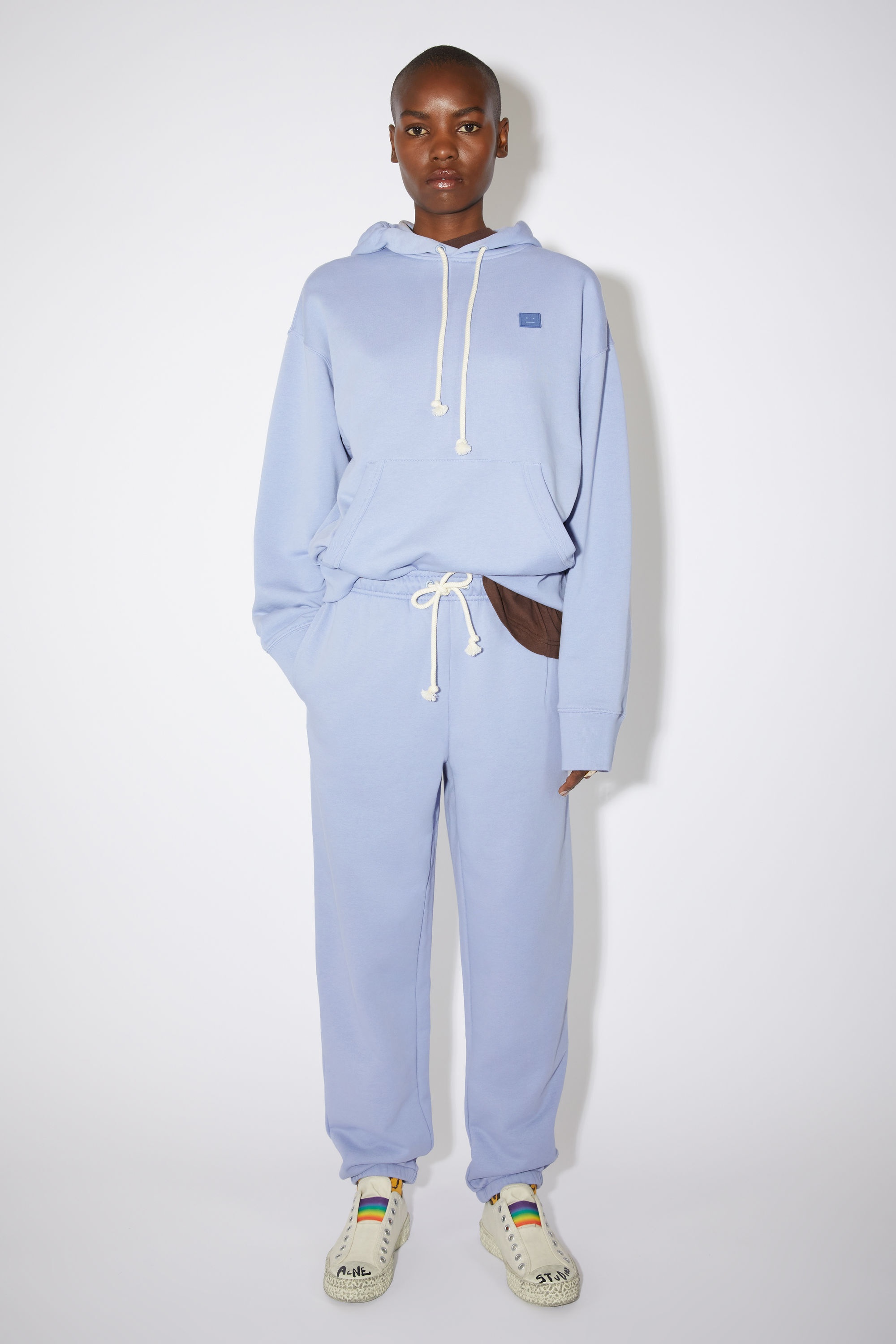 Fleece sweatpants - Pale purple - 2