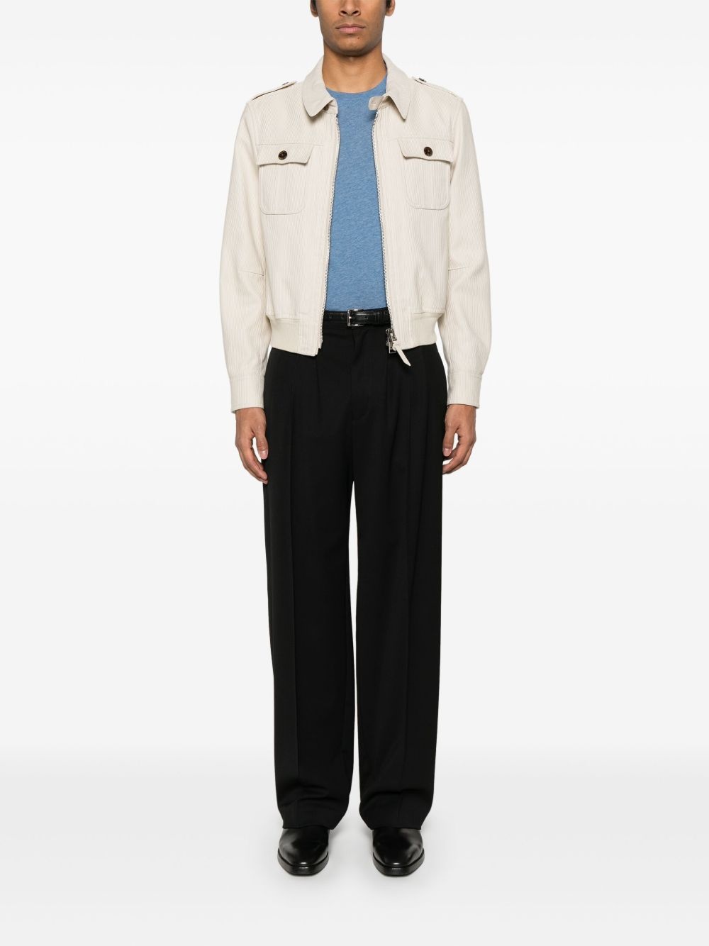 corduroy bomber jacket - 2