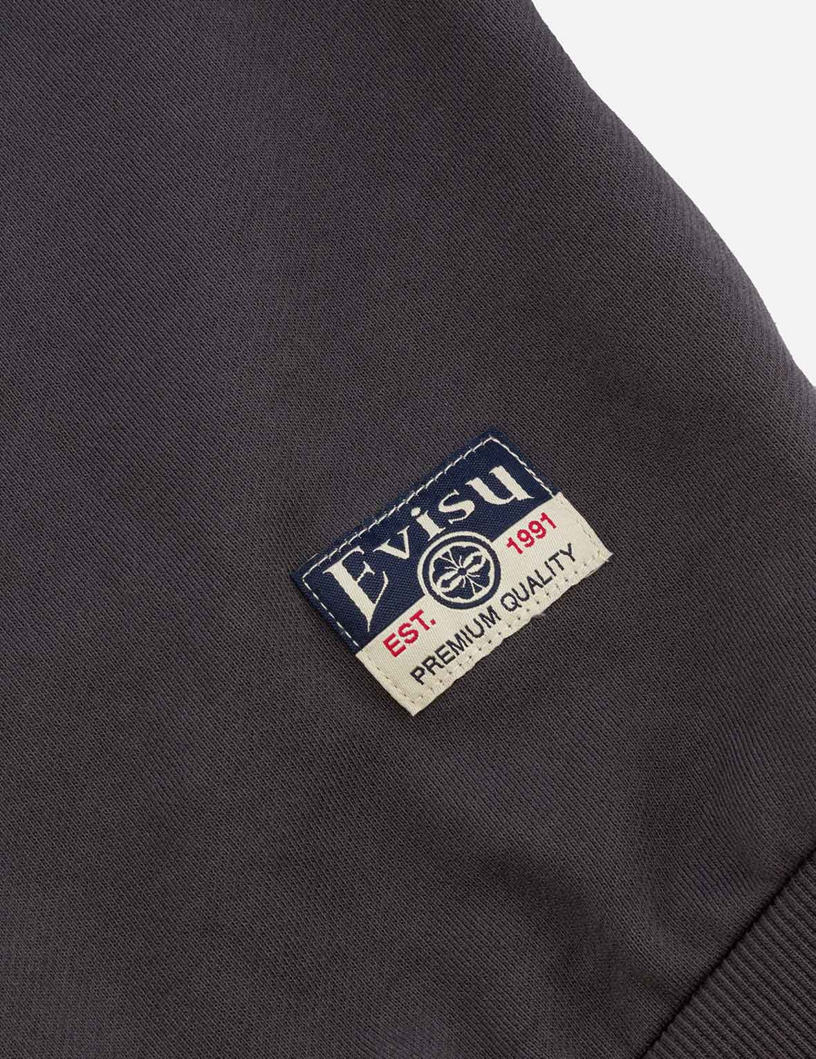 LOGO EMBROIDERY RELAX FIT HALF-ZIP SWEATSHIRT - 10