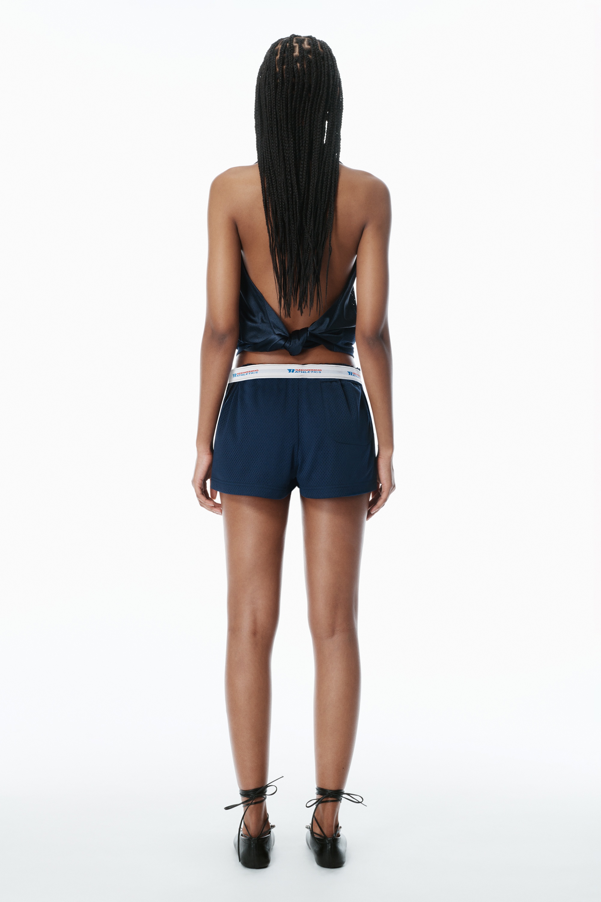 Deconstructed Athletic Mesh Skort - 4