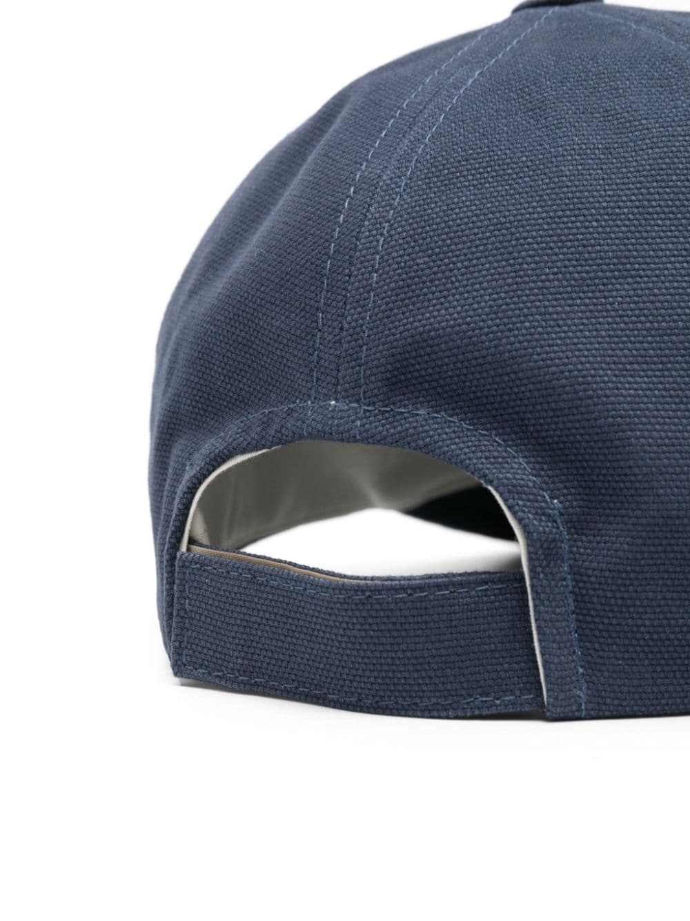embroidered-logo cotton cap - 2
