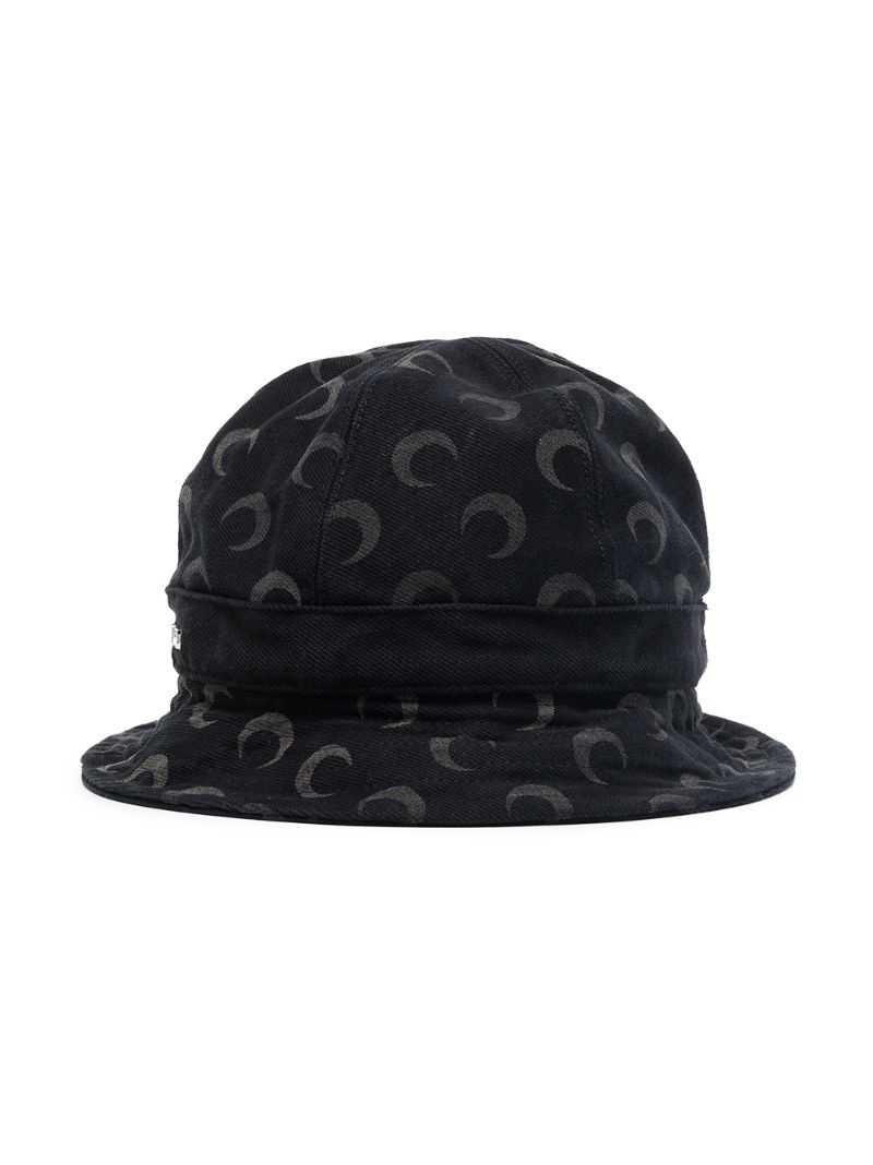 crescent-moon print bucket hat - 4