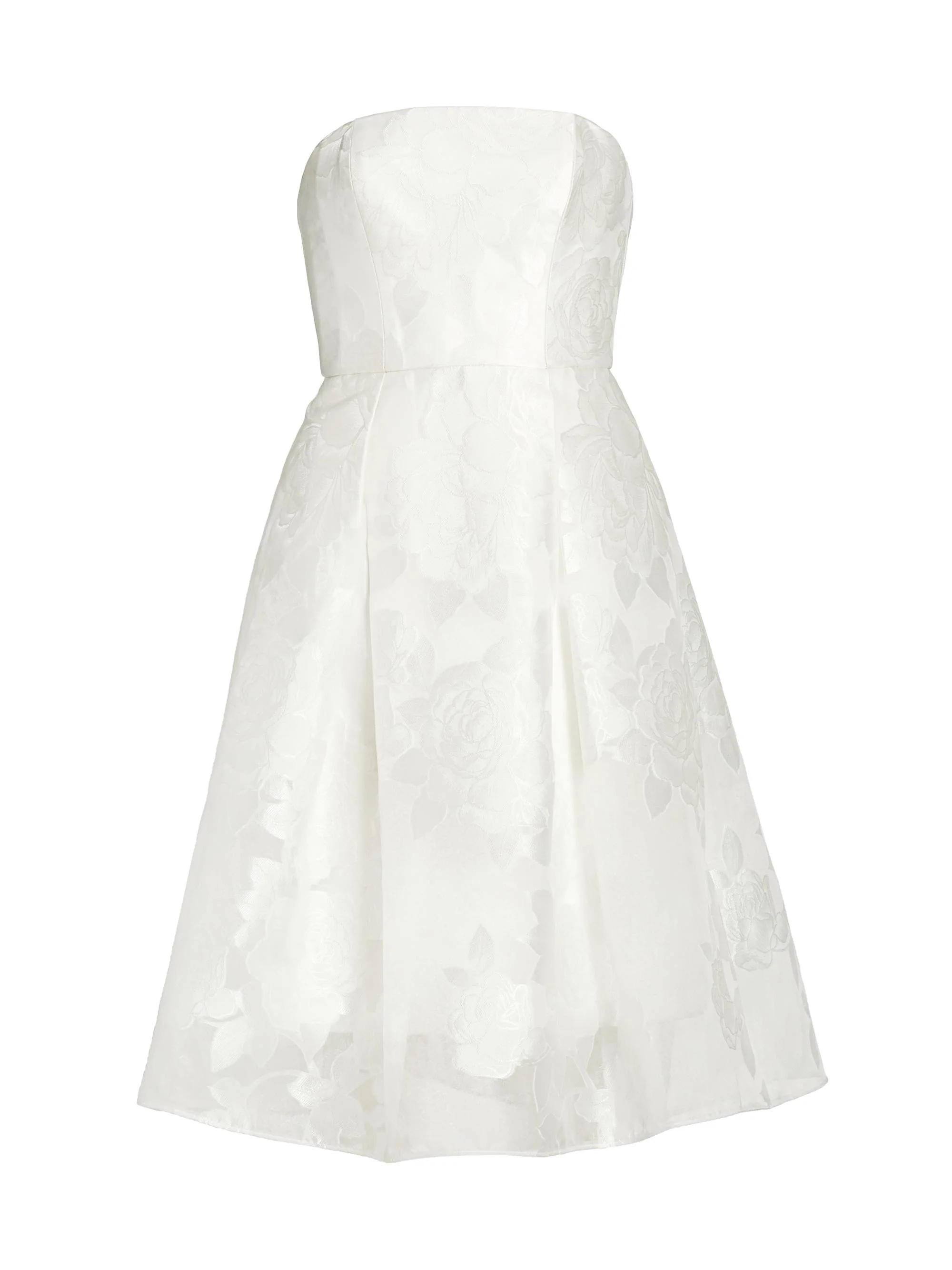 Women's Rose Fil Coupe Fit-&-Flare Dress - Ivory - 1