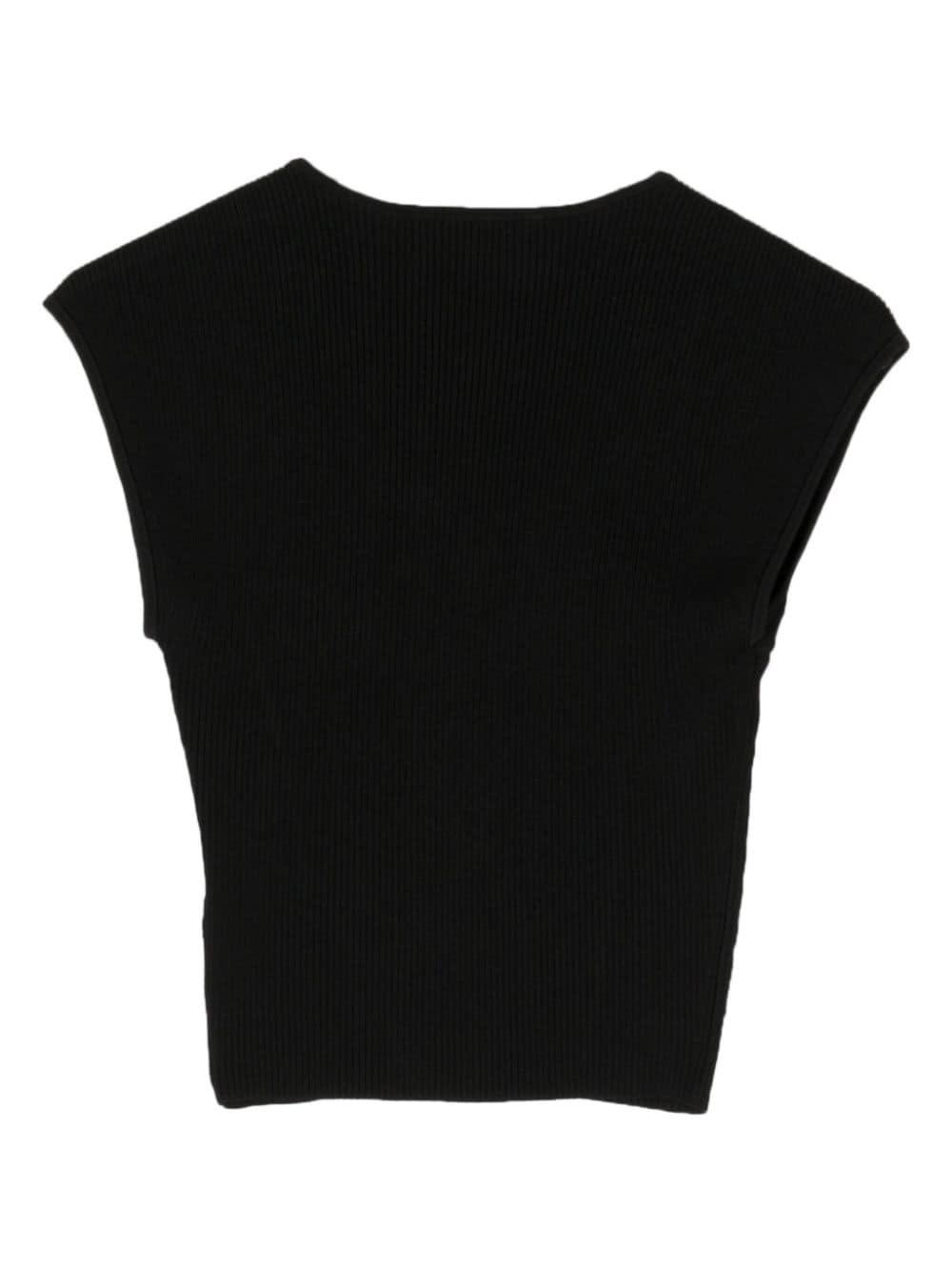 Abia ribbed crop top - 2