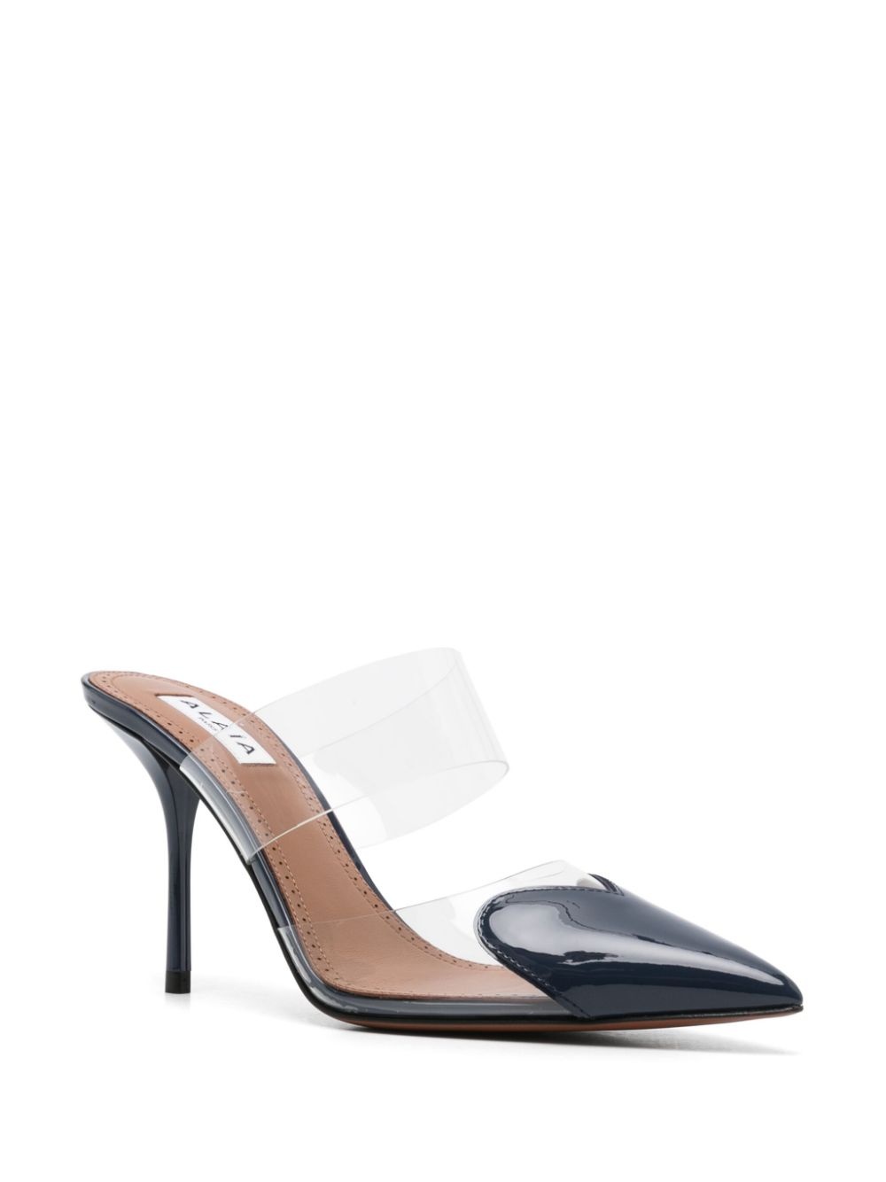 Le cœur patent leather mules - 4