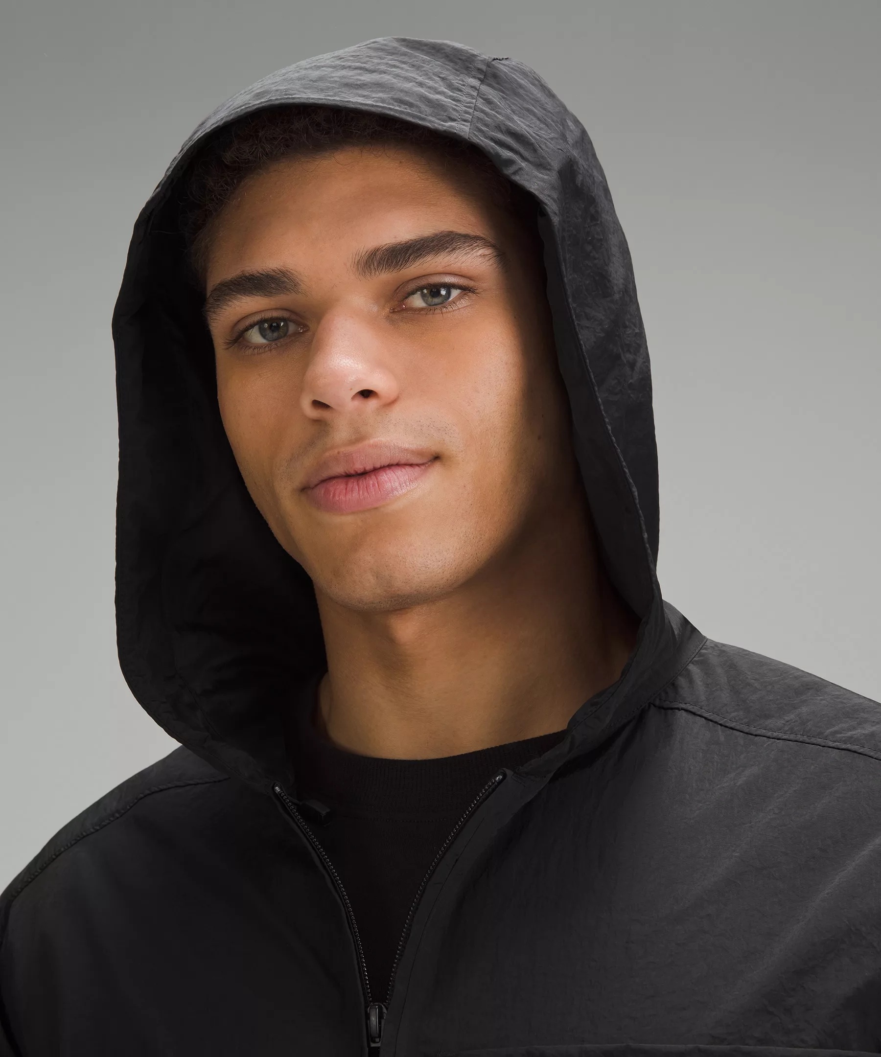 Textured Full-Zip Hooded Jacket - 7