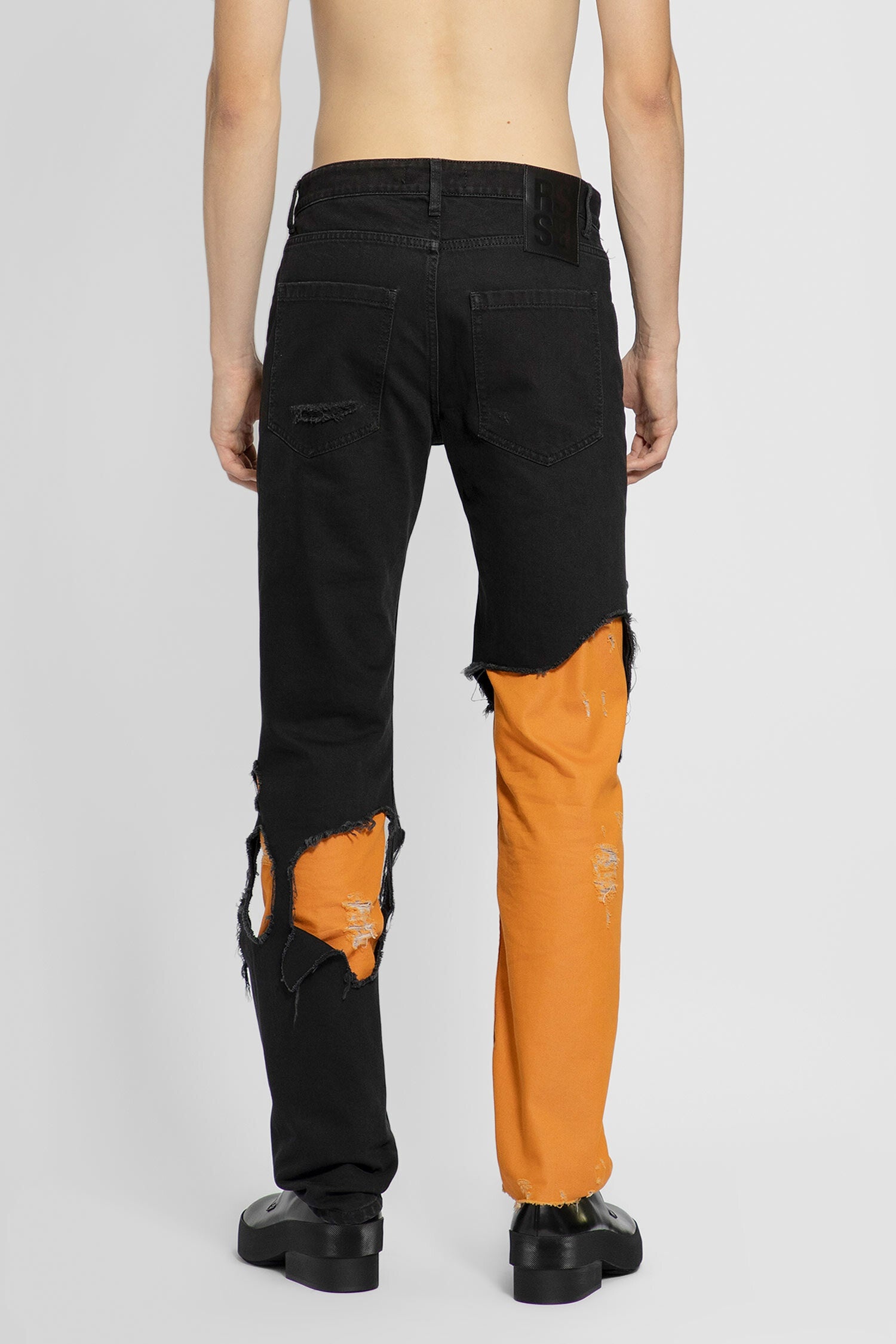 RAF SIMONS MAN MULTICOLOR JEANS - 3