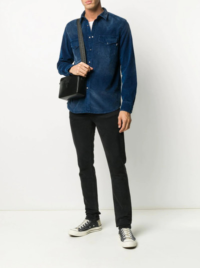 Diesel faded effect shirt outlook