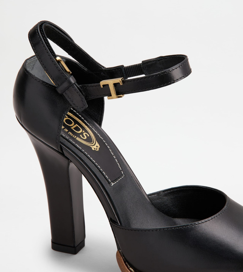 D'ORSAY PUMPS IN LEATHER - BLACK 6