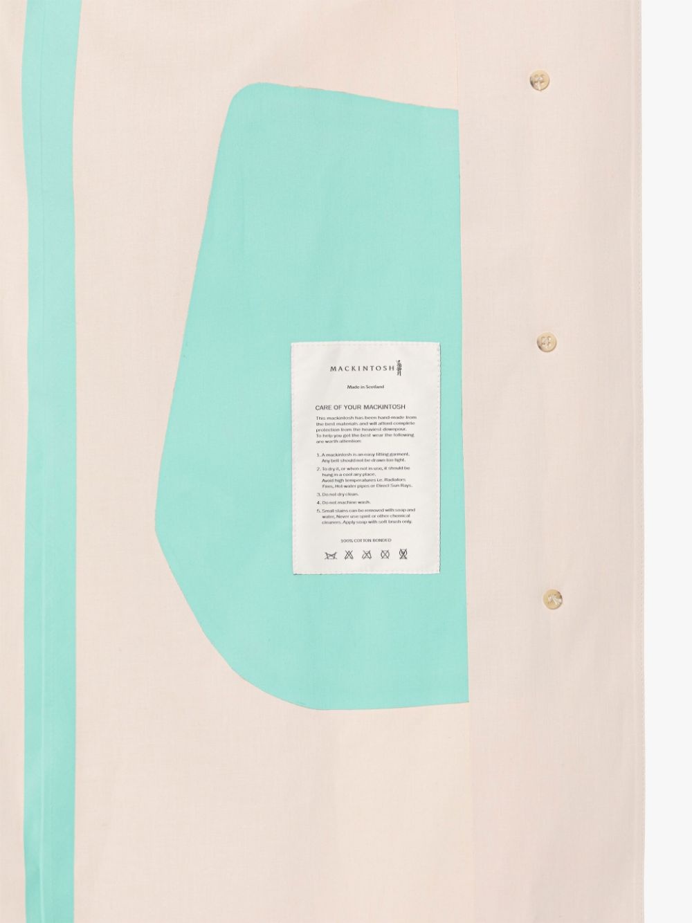 ORLA BONDED COTTON HOODED COAT - 5