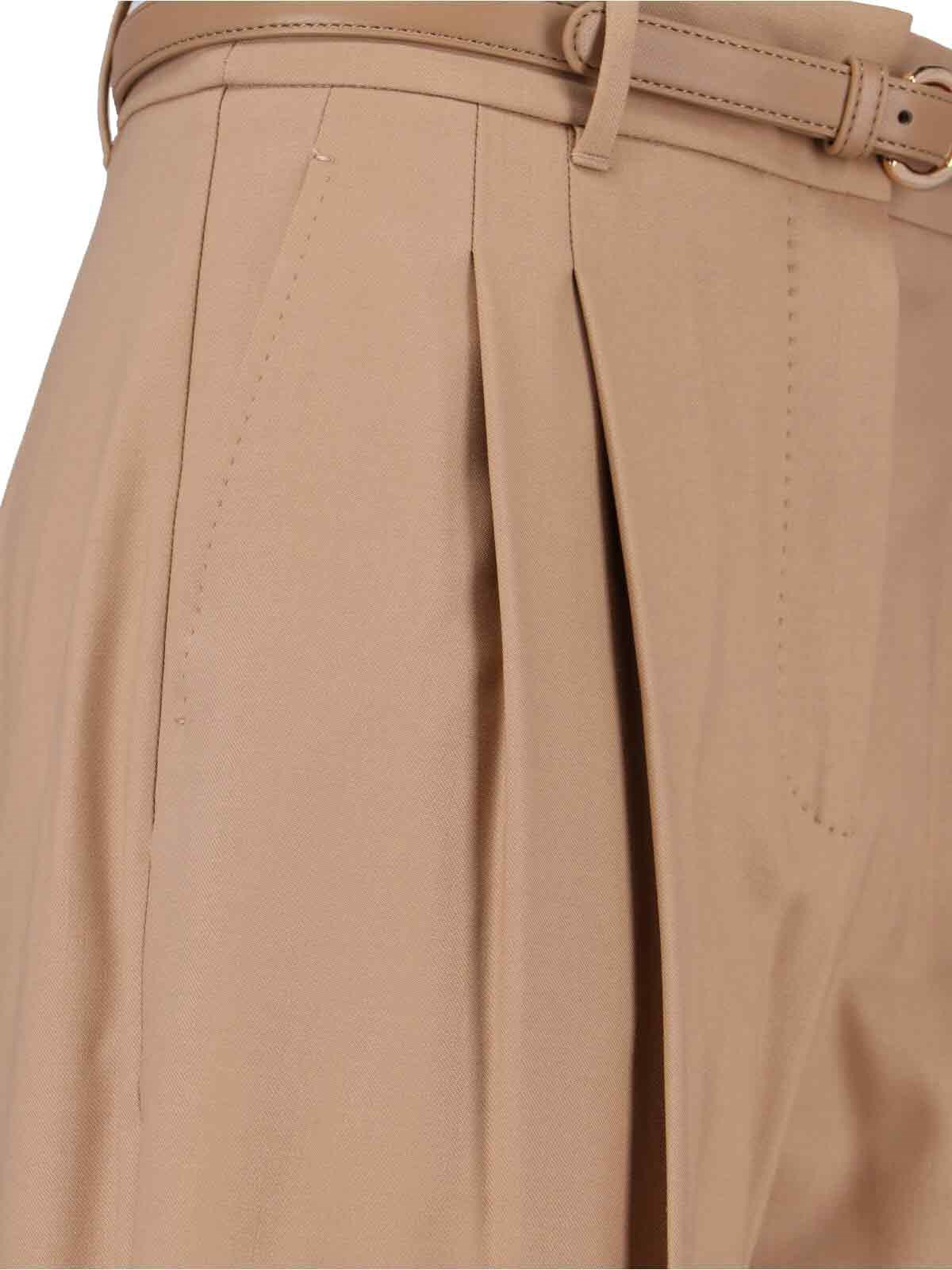 BELTED PANTS - 4