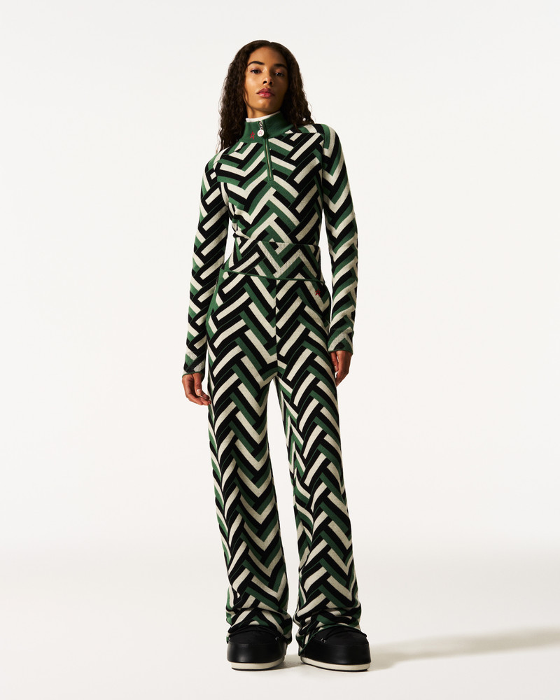 PERFECT MOMENT Chalet Merino Wool Knitted Pant outlook