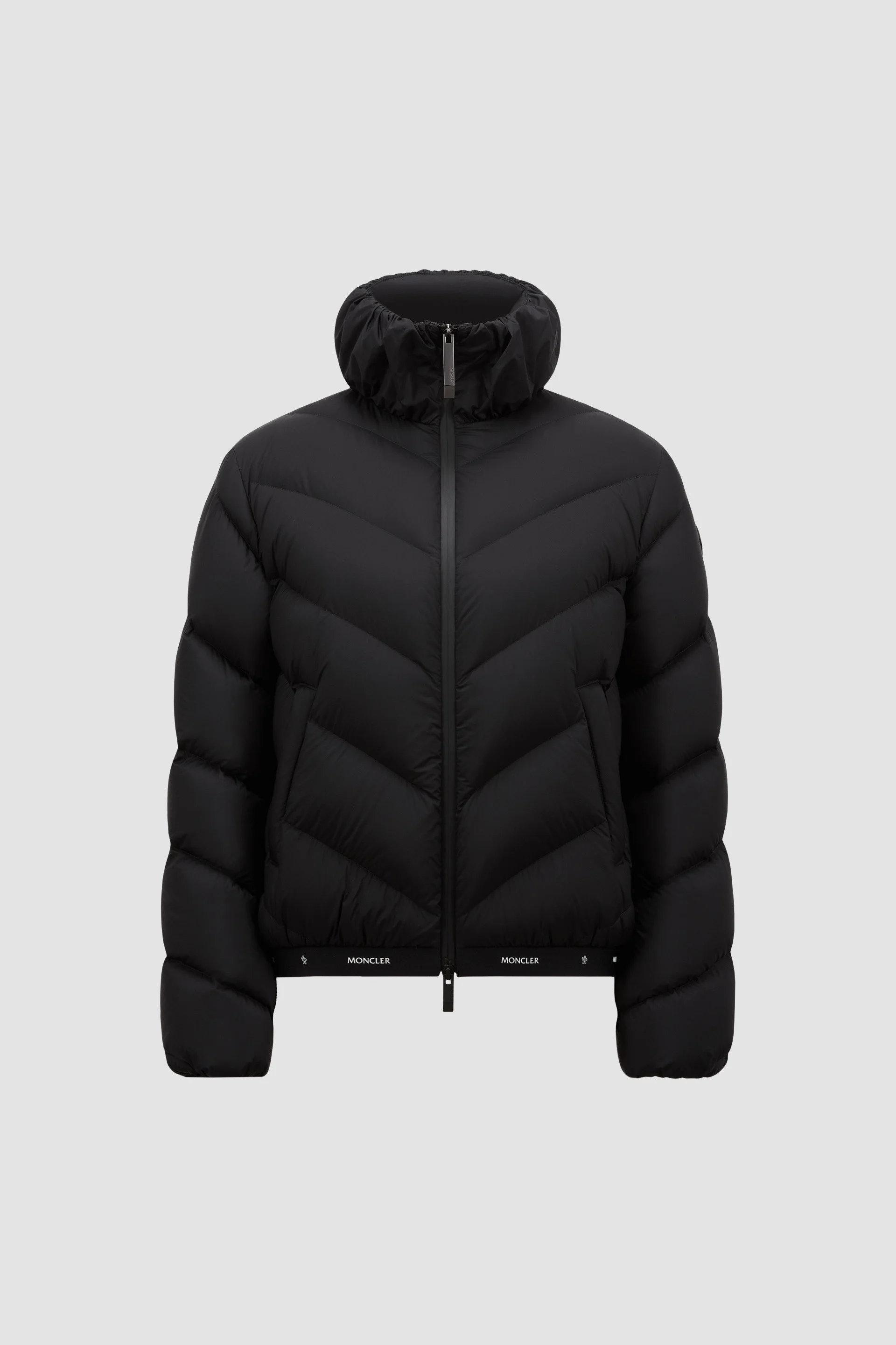 Grignan Diagonal-Quilted Short Down Jacket - 1
