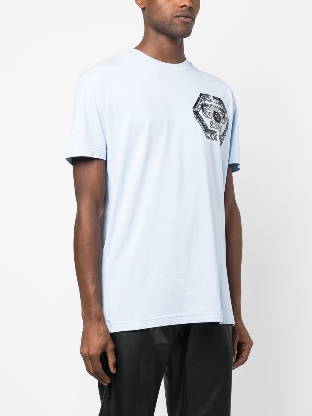 logo-print T-shirt - 3