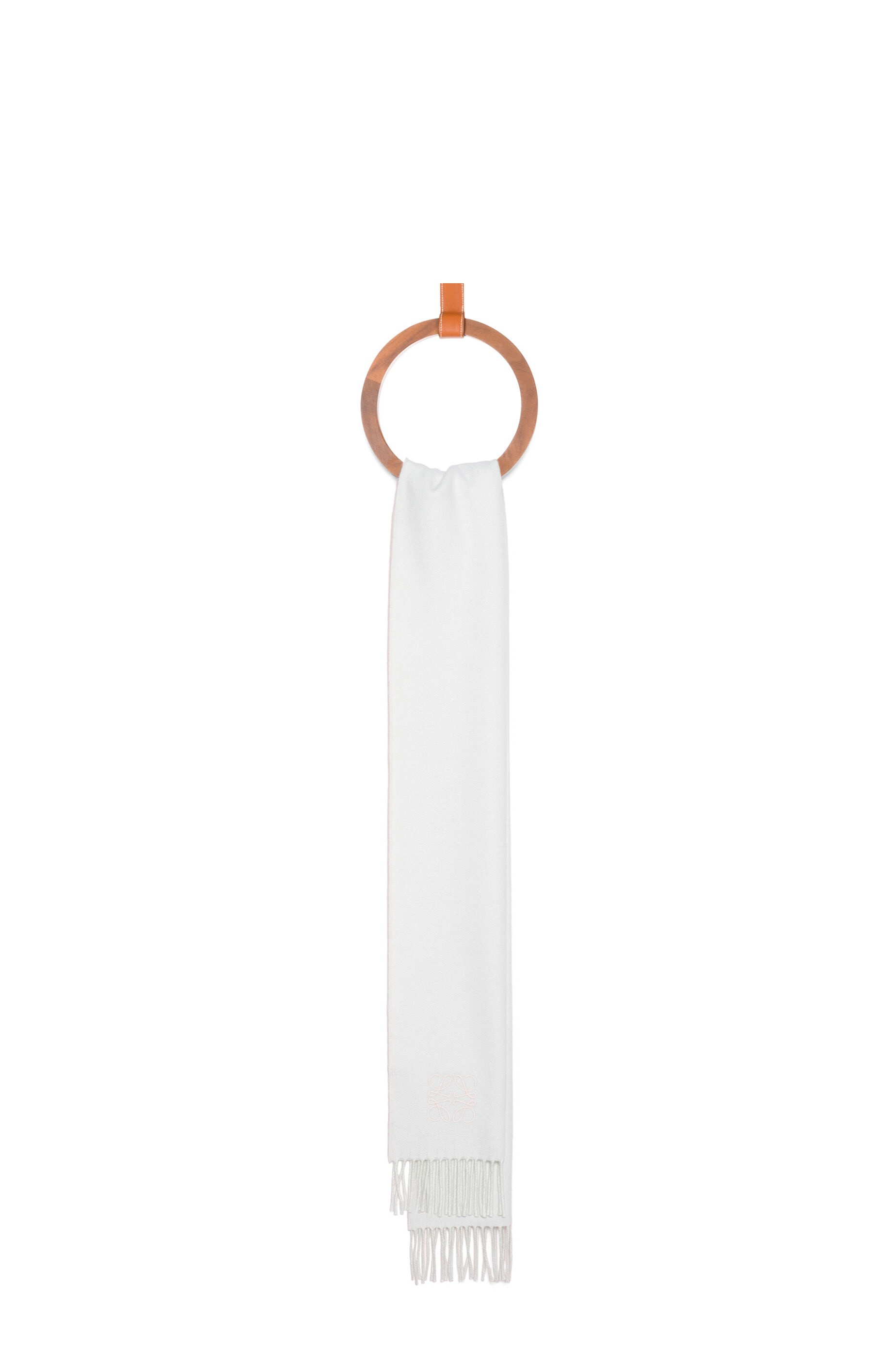 Scarf in wool and cashmere - 4