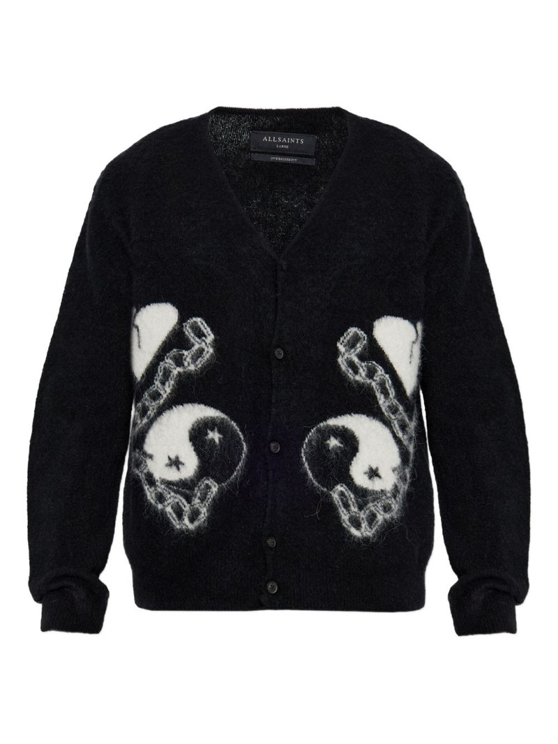 Reflection button cardigan 1