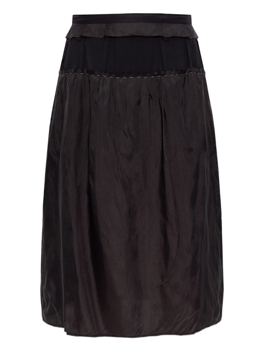 ruffled midi skirt - 1
