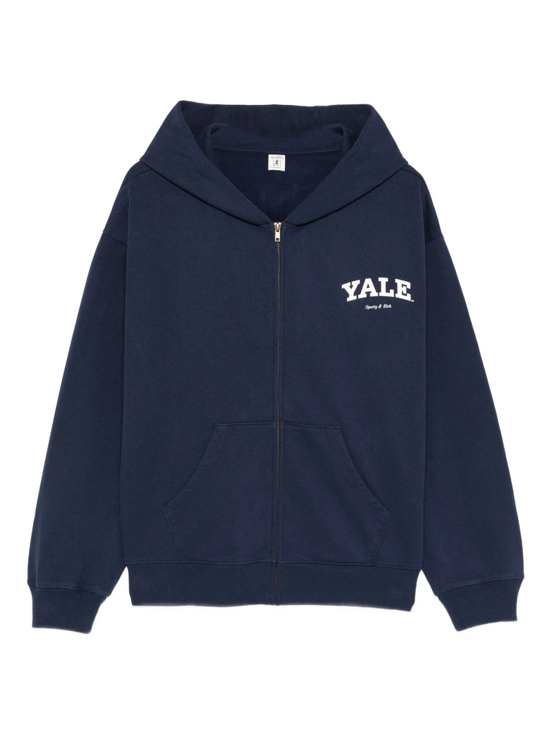 Sporty & Rich Zip-up Hoodie 1