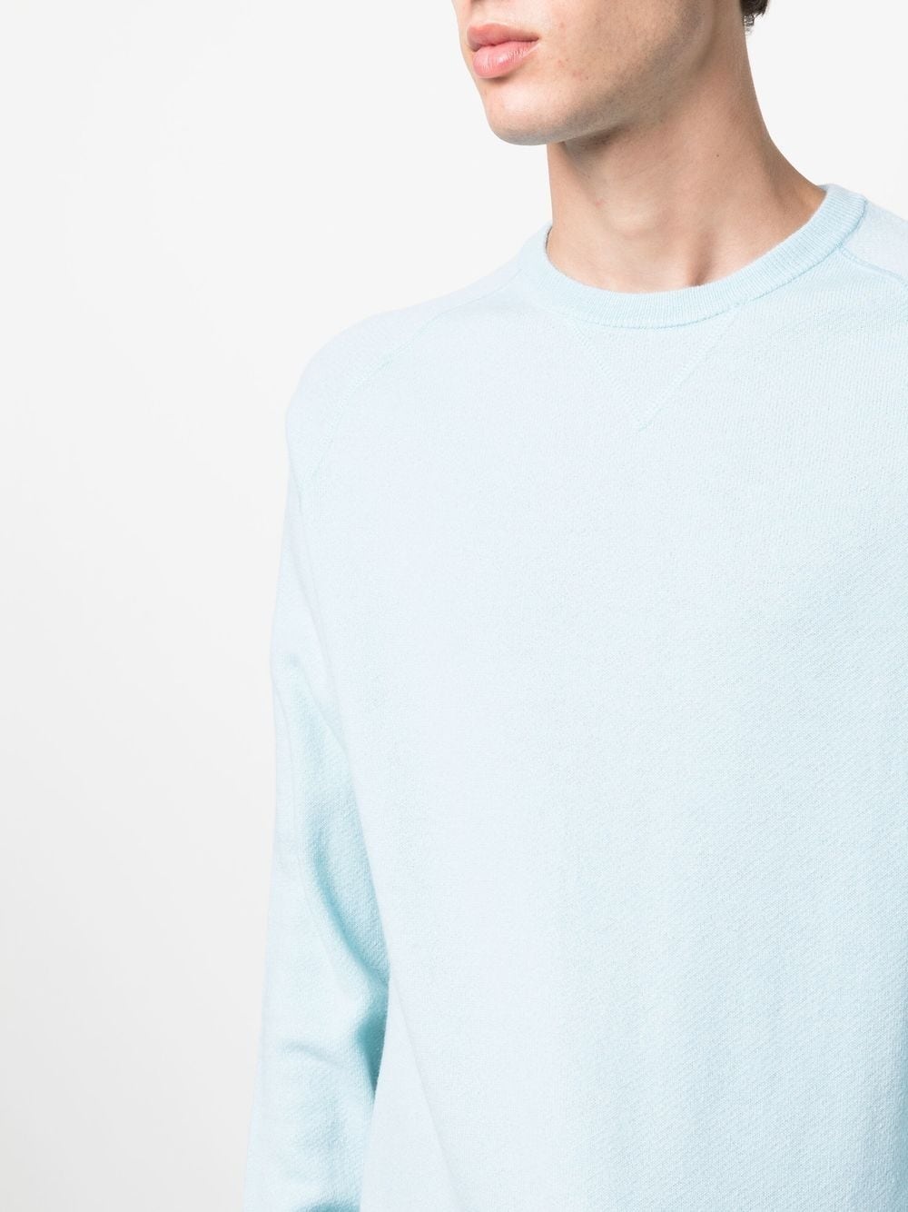 plain long-sleeve jumper - 5