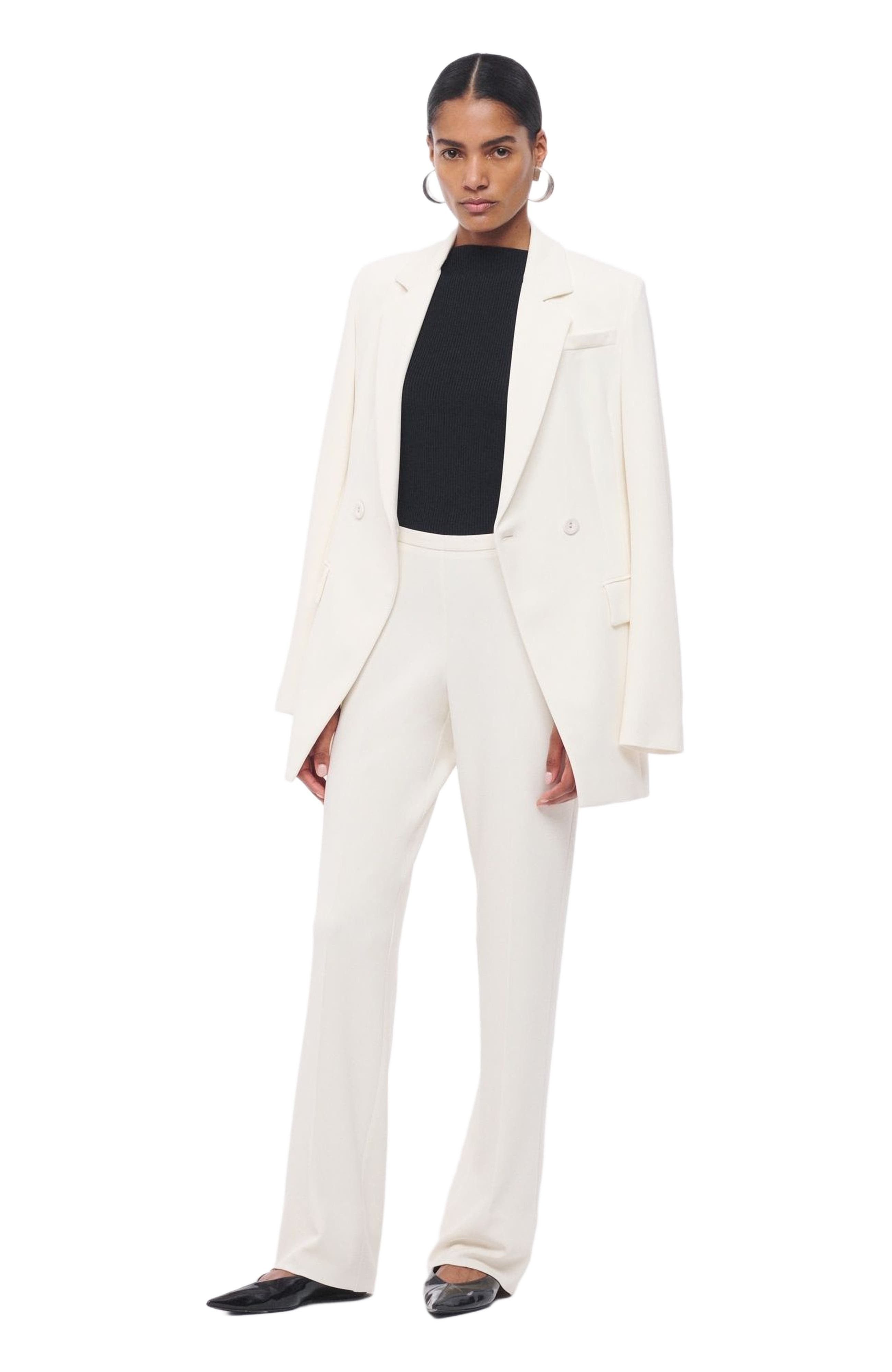 Another Tomorrow JERSEY PANT in Vanilla at Nordstrom - 6