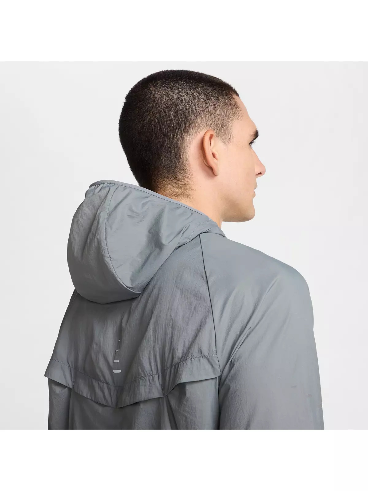 Men's Stride Repel UV Running Jacket - Grey - 8