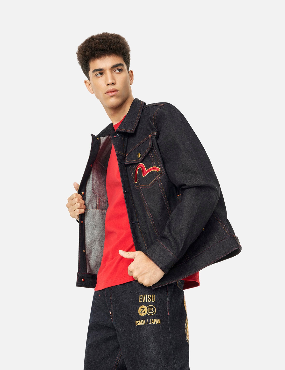 2024 Limited Edition Year of the  Snake Relax Fit Denim Jacket - 6