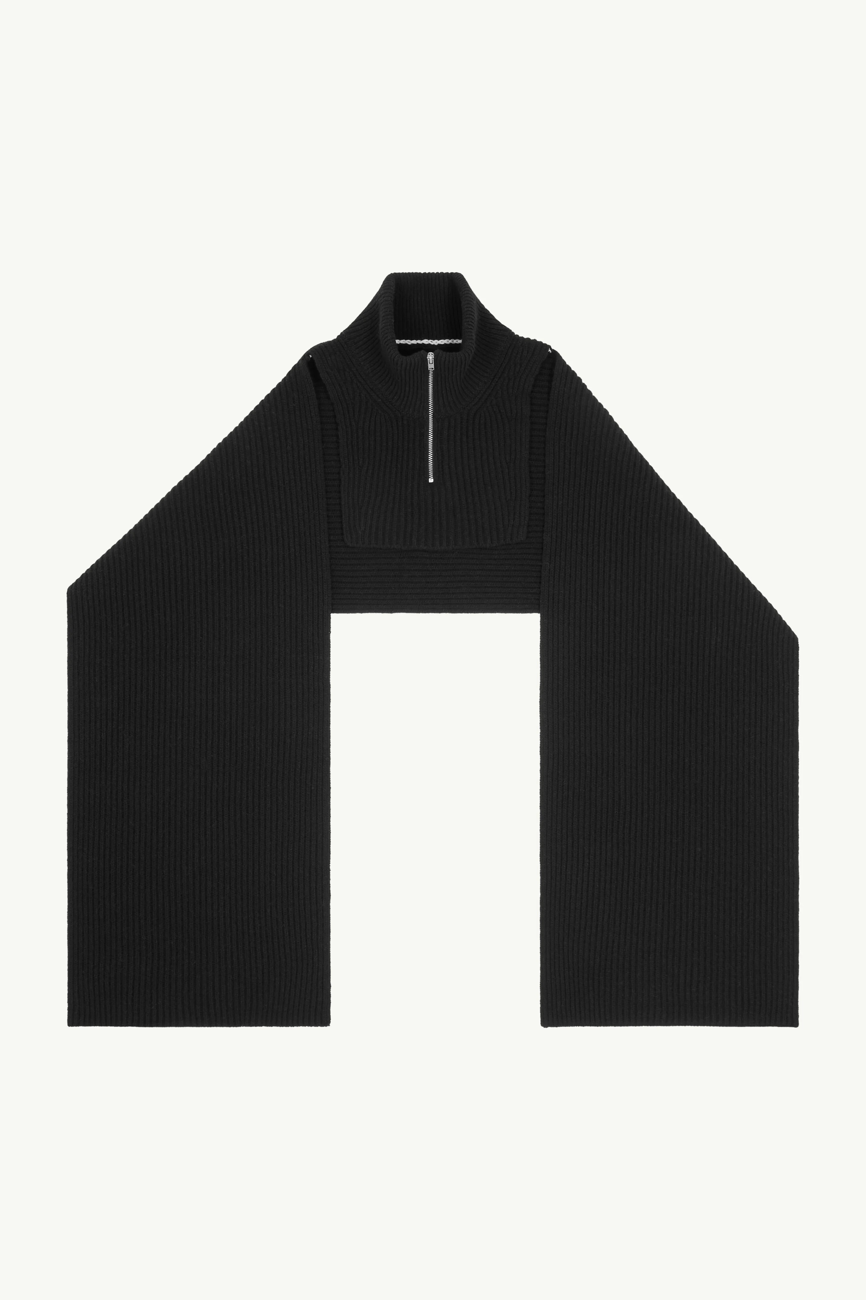 Fisherman knit camionneur scarf - 1