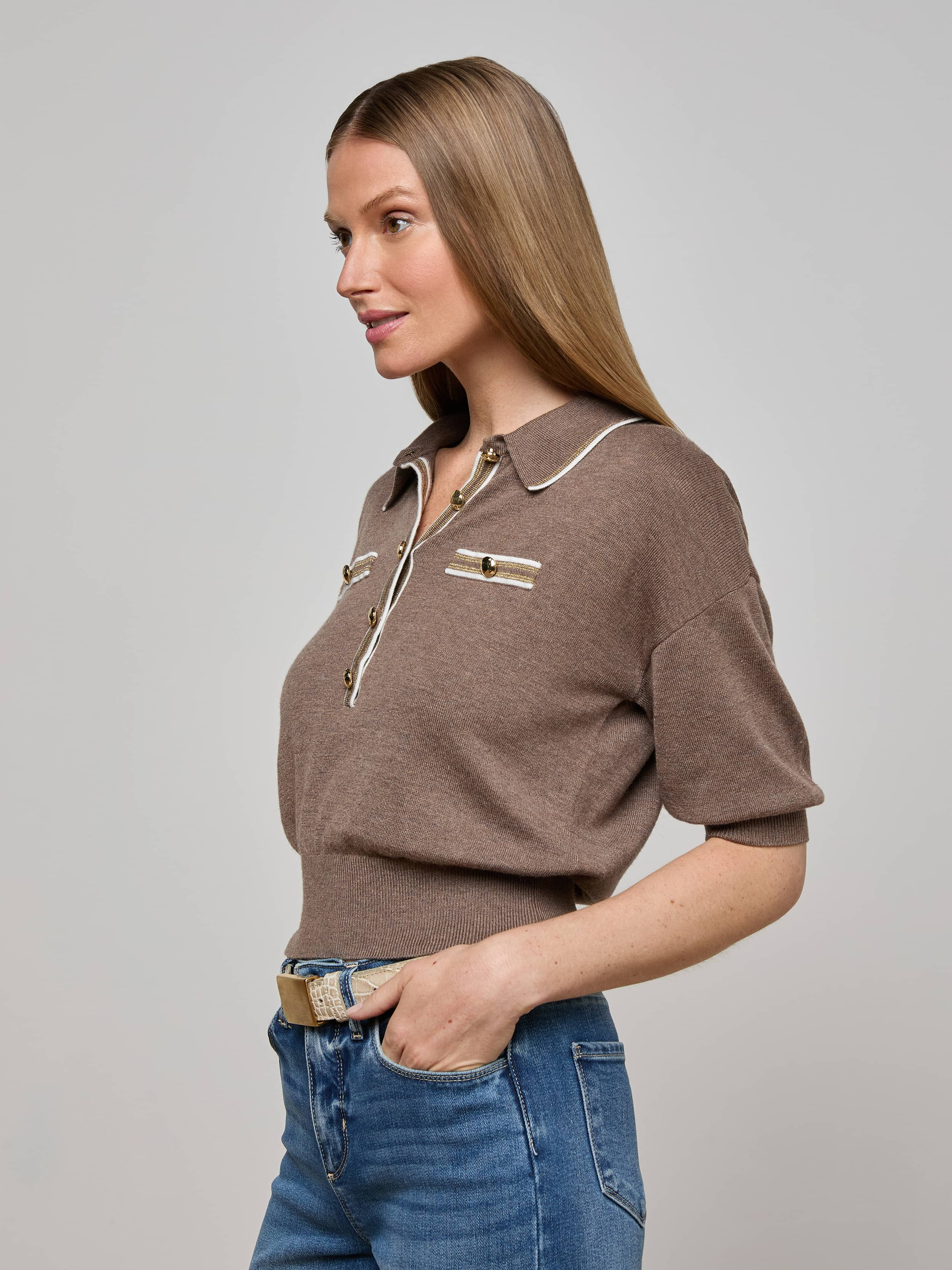 Masaki Cropped Sweater - 3