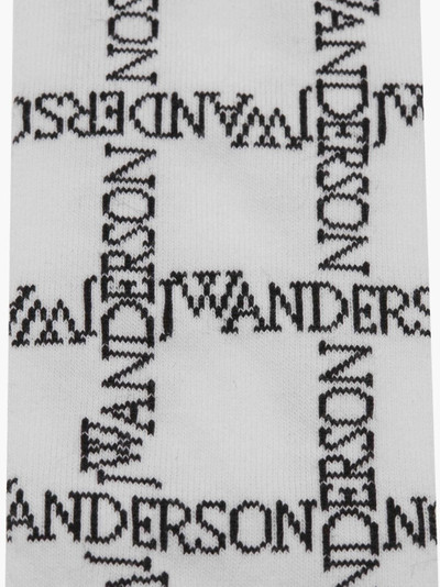 JW Anderson intarsia-knit ribbed socks outlook