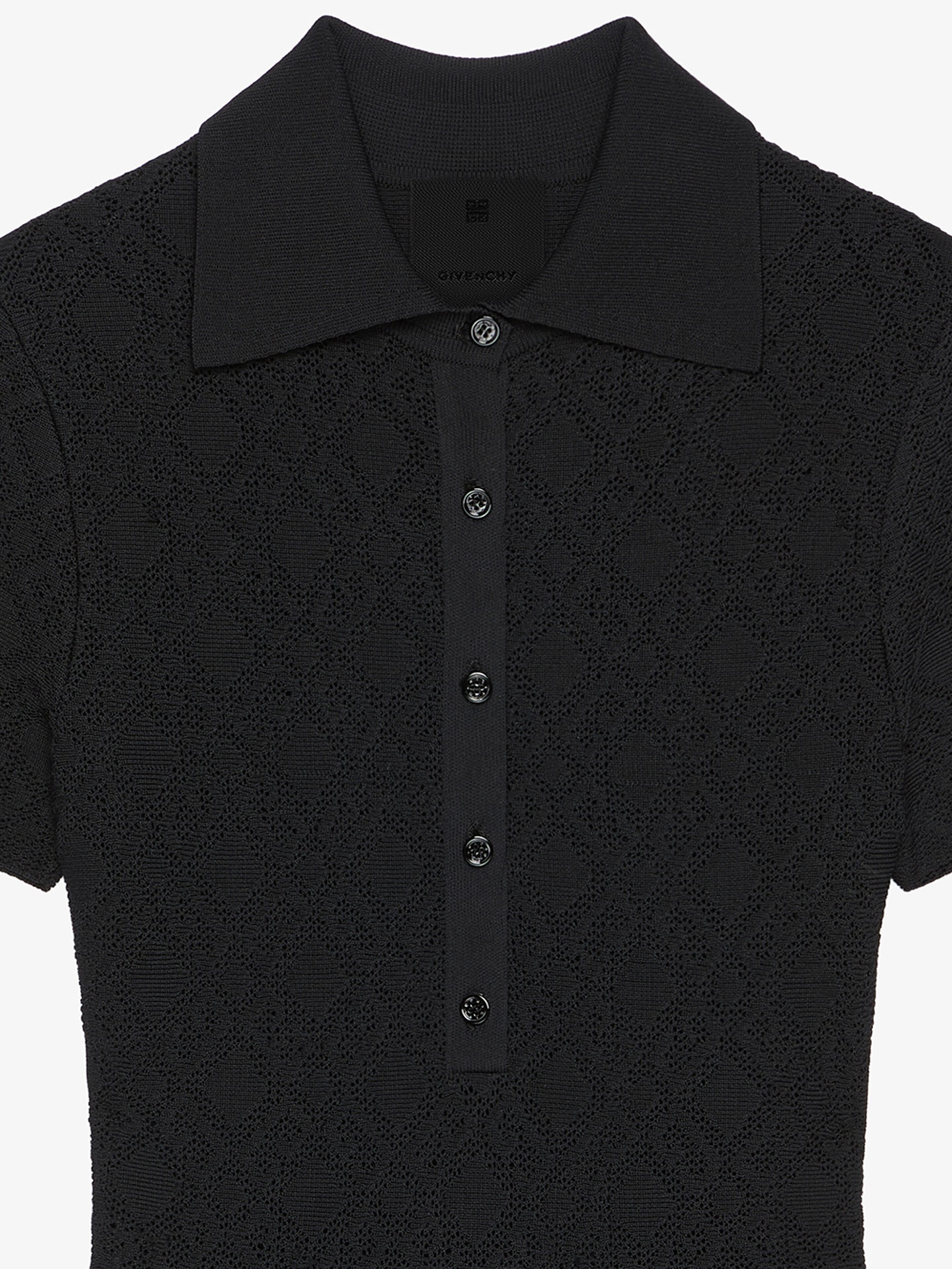 POLO DRESS IN MONOGRAM 72 JACQUARD - 4