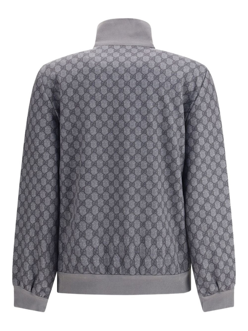 GUCCI GG-monogram zip jacket outlook