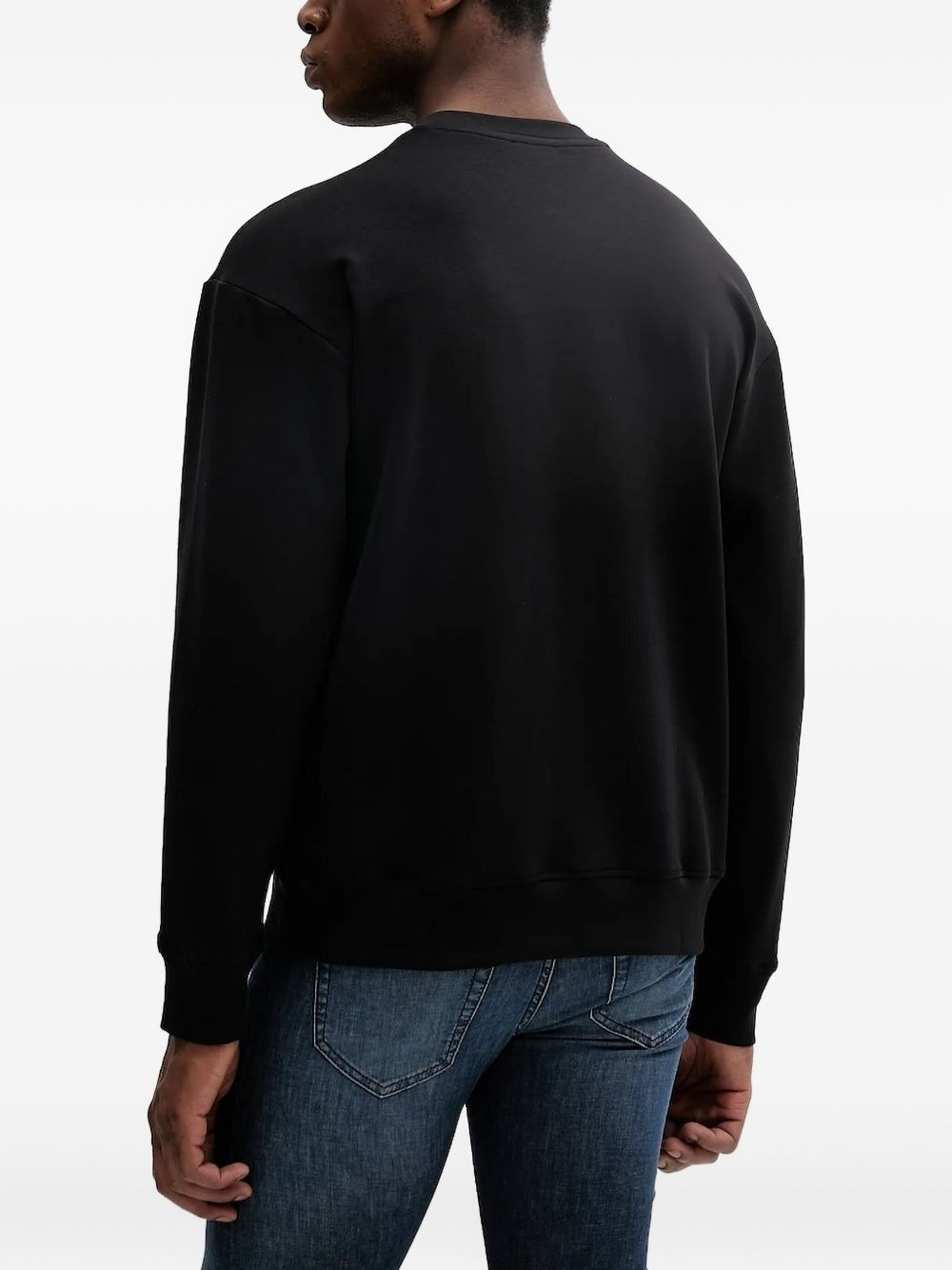 logo-embroidered sweatshirt - 2