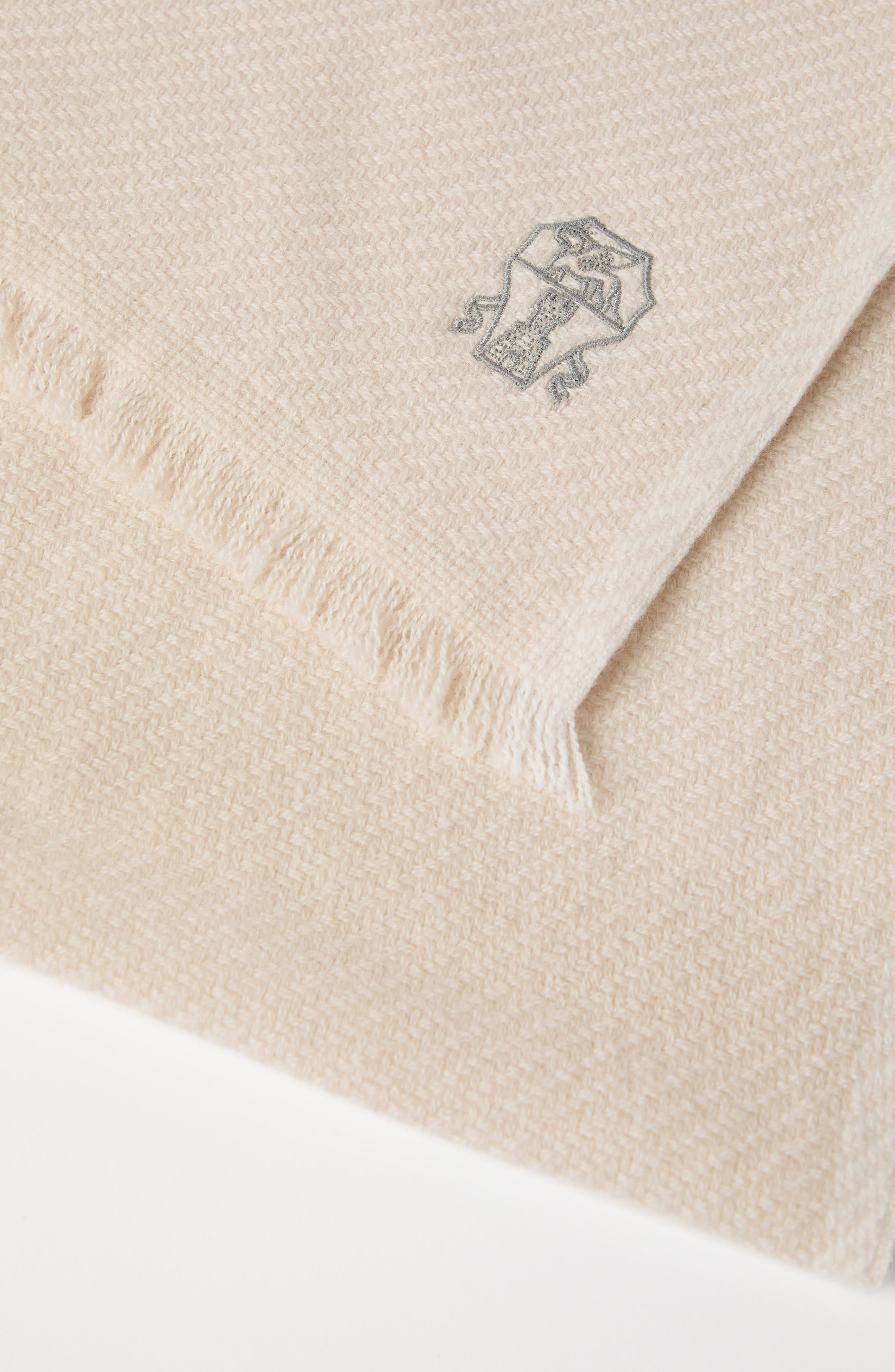 Brunello Cucinelli Cashmere scarf in Buff at Nordstrom - 4